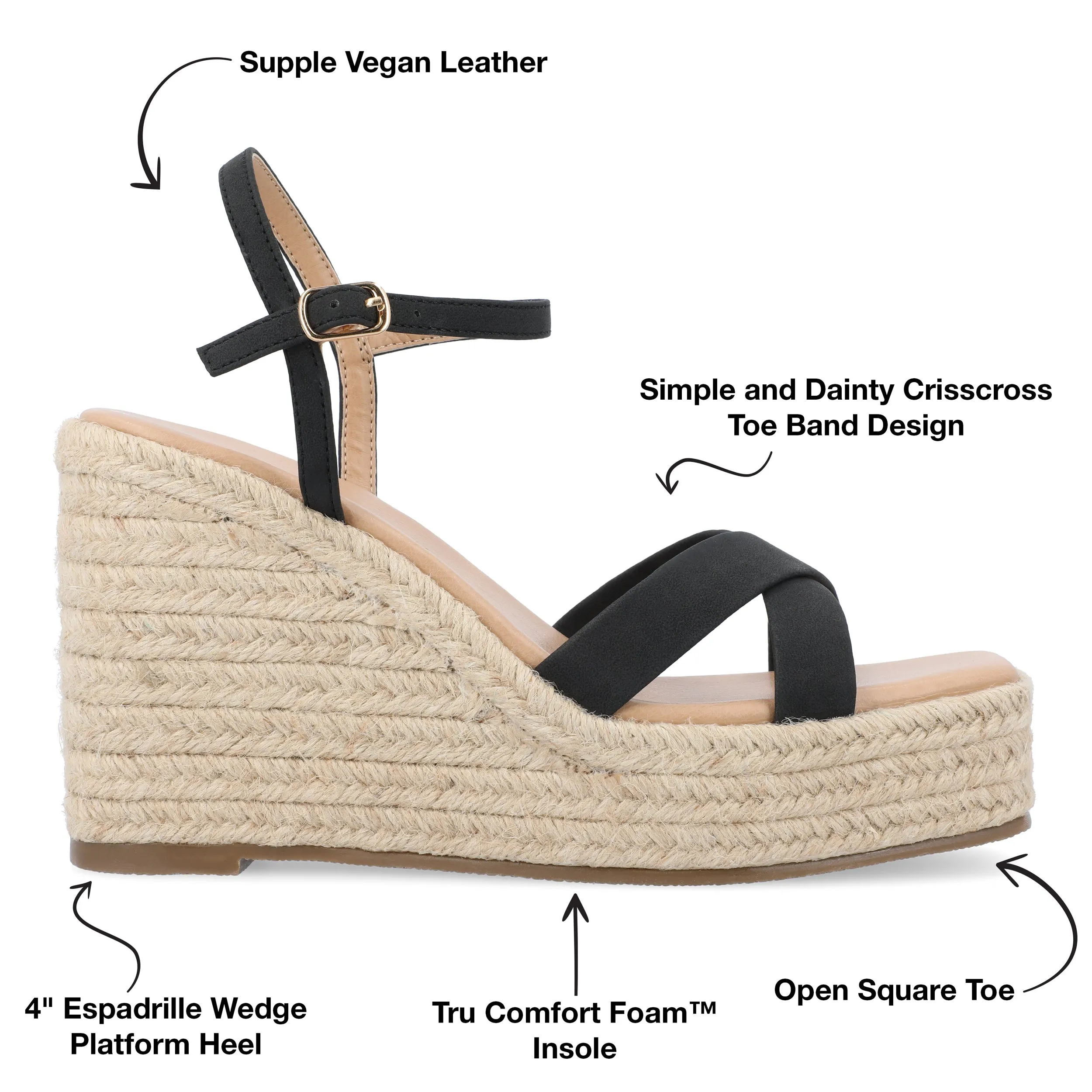 Journee Collection Women's Tru Comfort Foam Raniya Sandals
