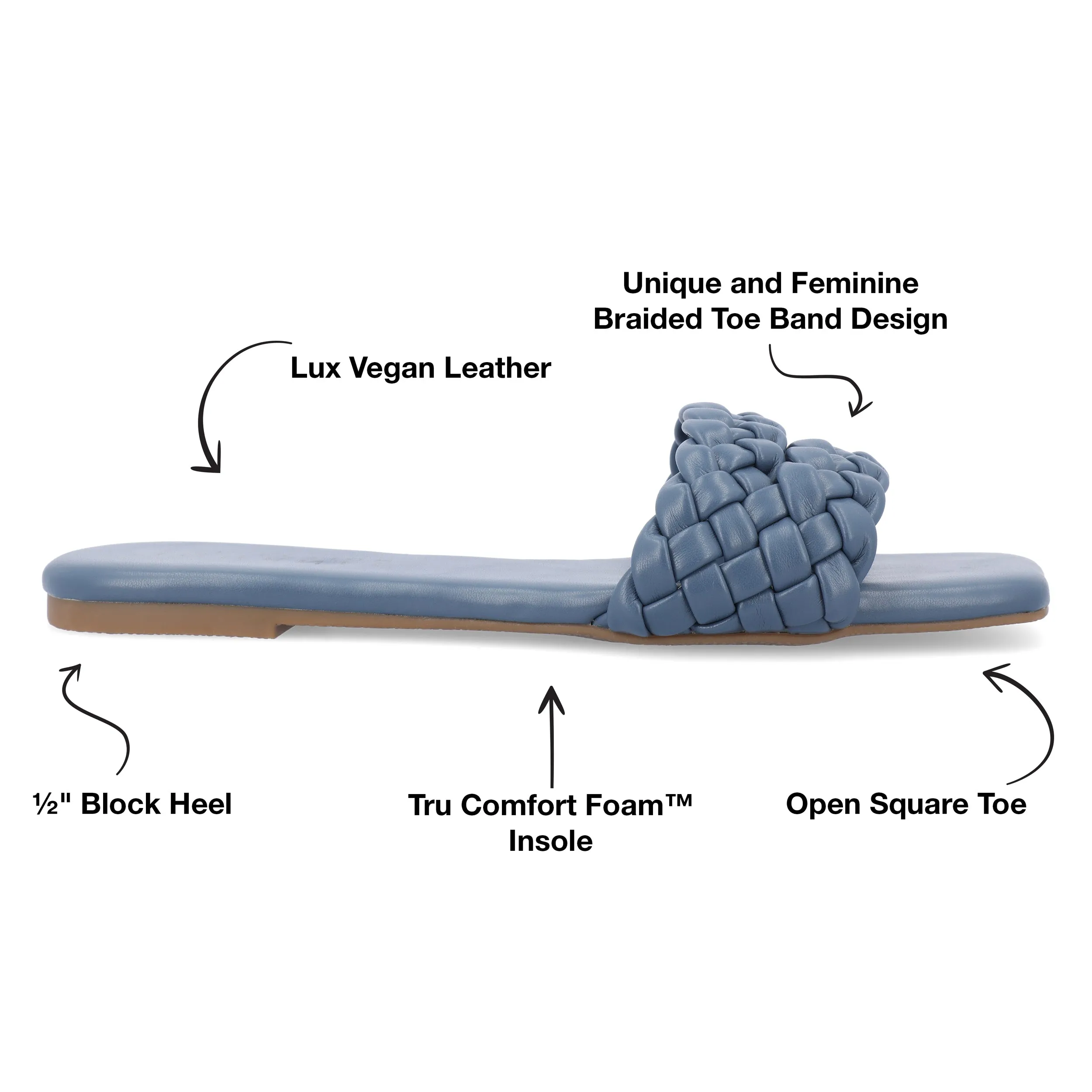 Journee Collection Women's Tru Comfort Foam Sawyerr Sandals