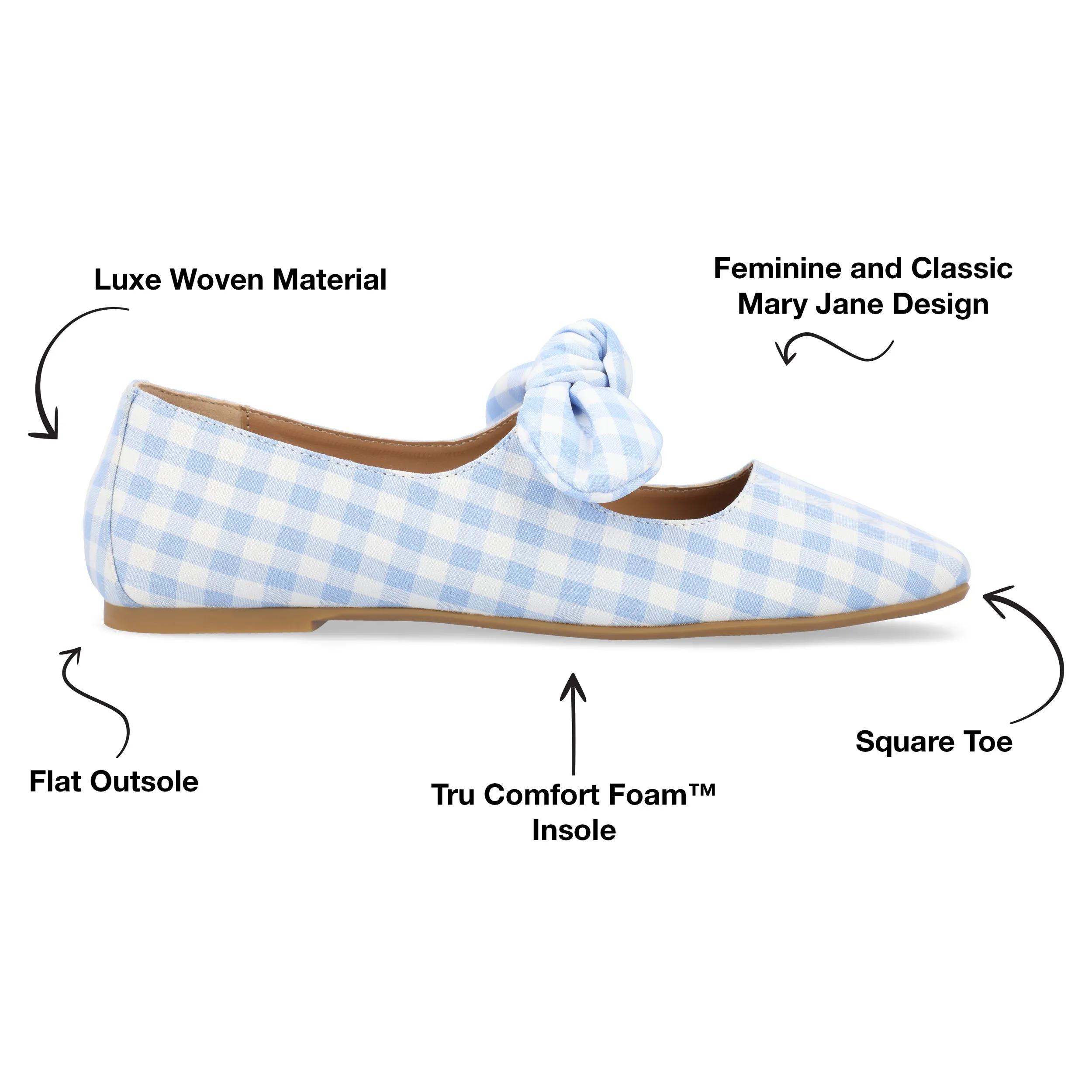 Journee Collection Women's Tru Comfort Foam Seralinn Flats