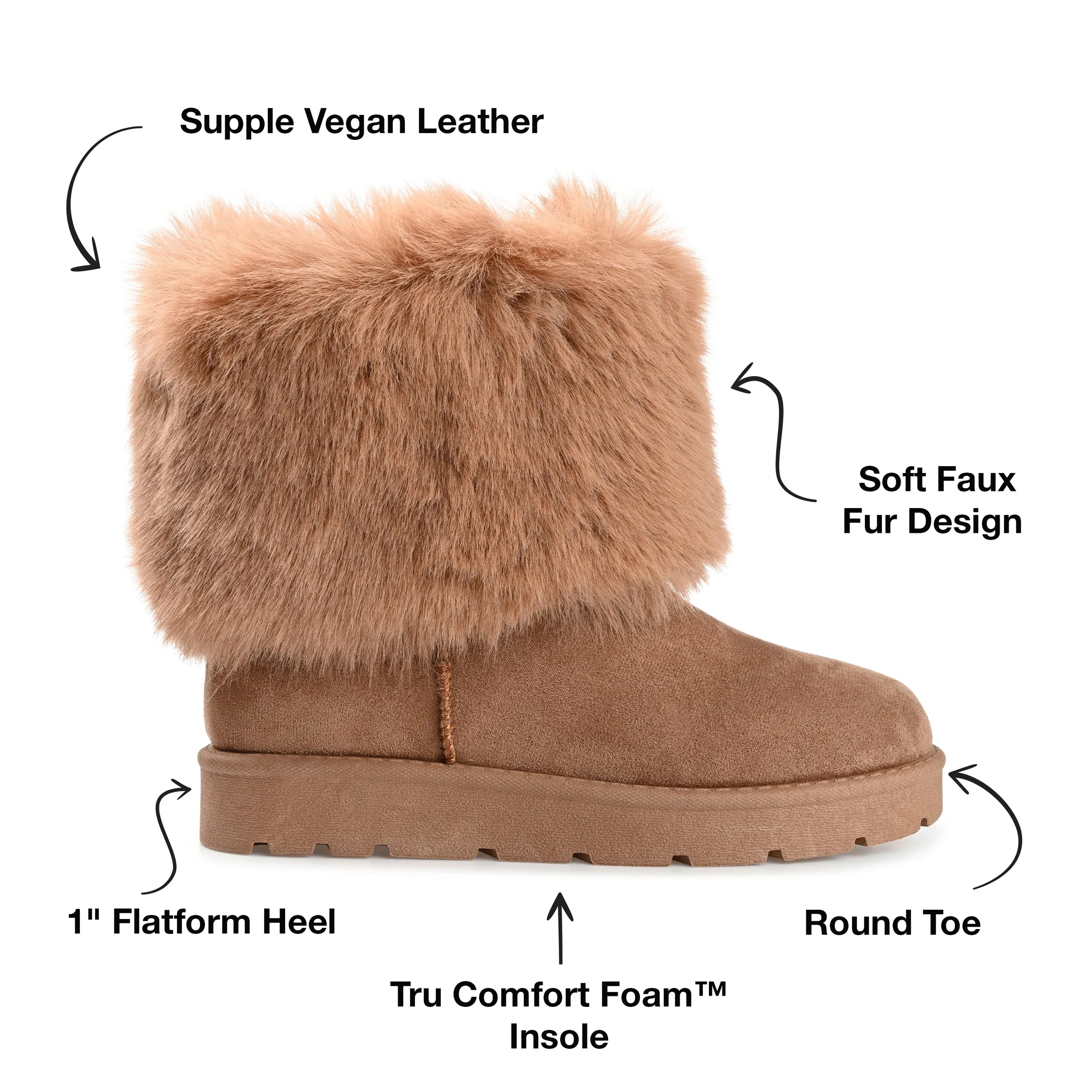 Journee Collection Women's Tru Comfort Foam Shanay Boot