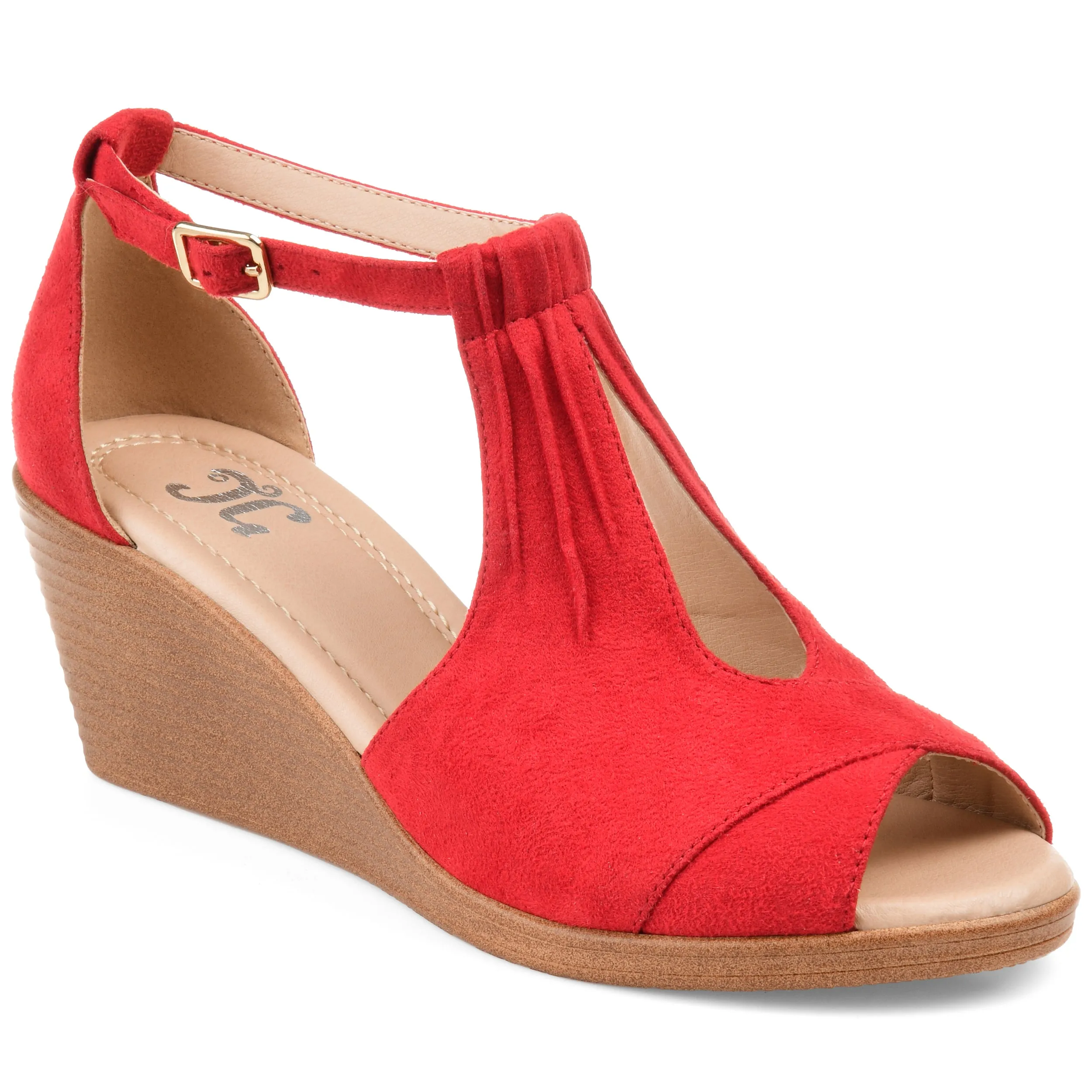 Journee Collection Women's Tru Comfort Foam Wide Width Kedzie Wedge