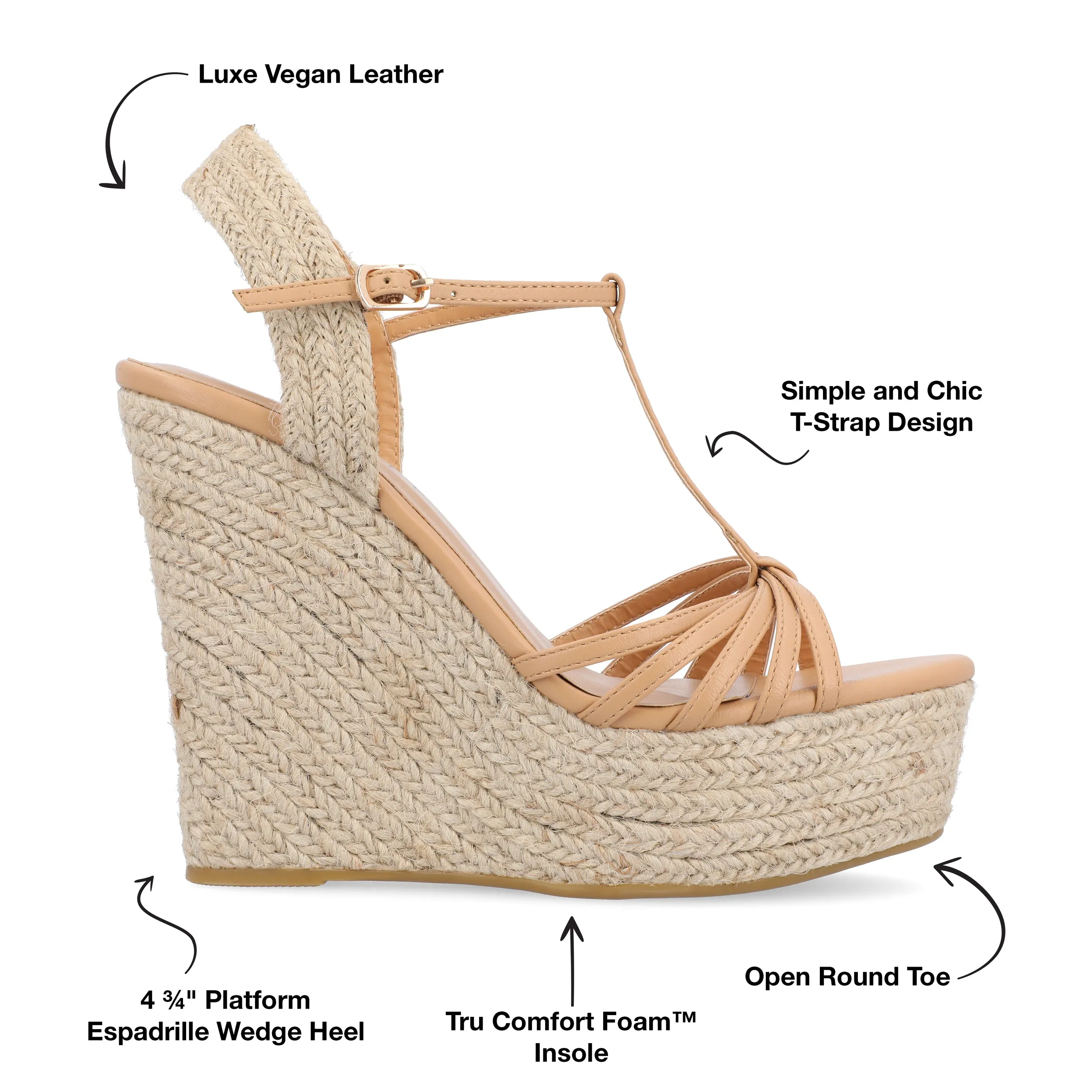 Journee Collection Women's Tru Comfort Foam Yara Sandals