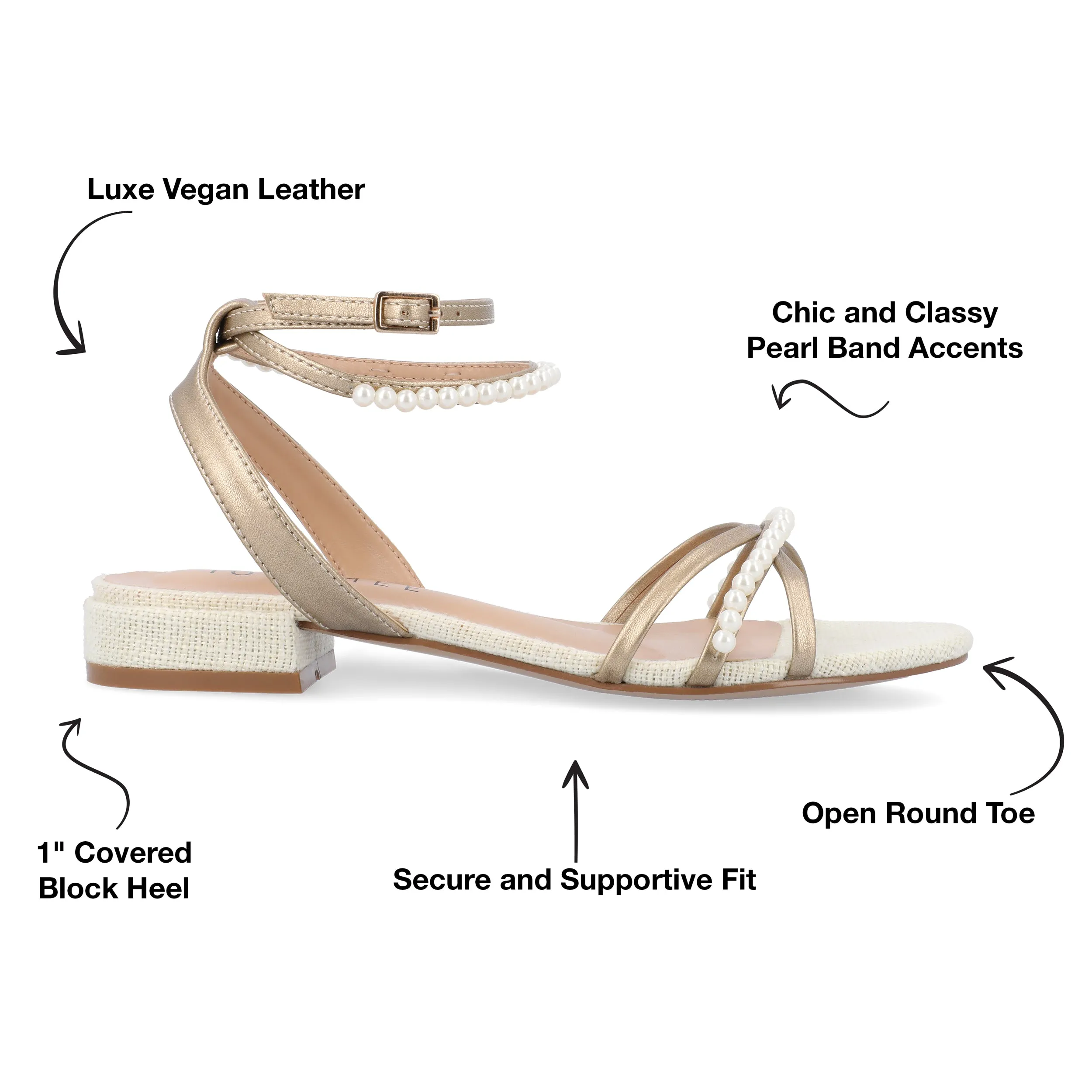 Journee Collection Women's Tulsi Sandals