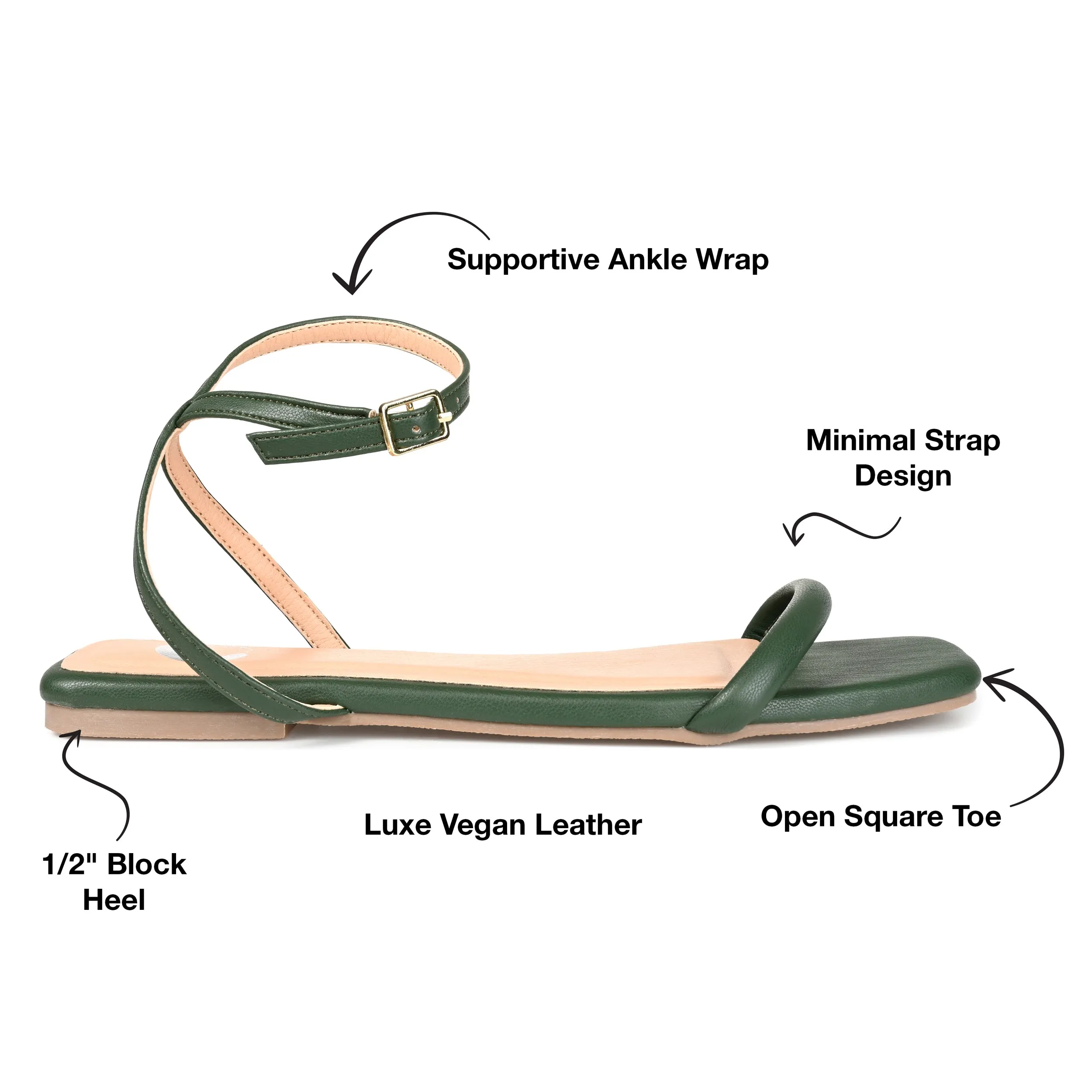 Journee Collection Women's Veena Sandal