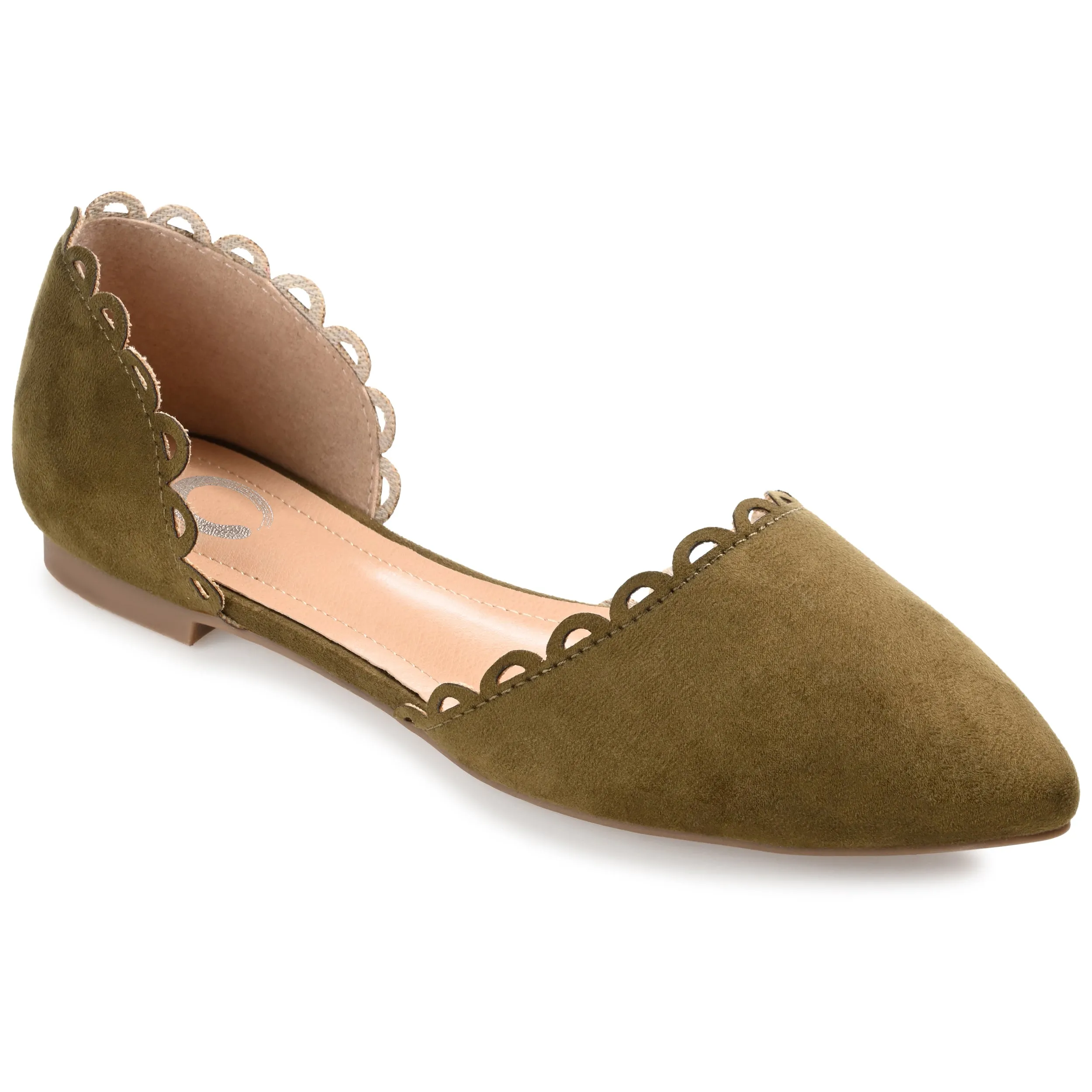 Journee Collection Women's Wide Width Jezlin Flat