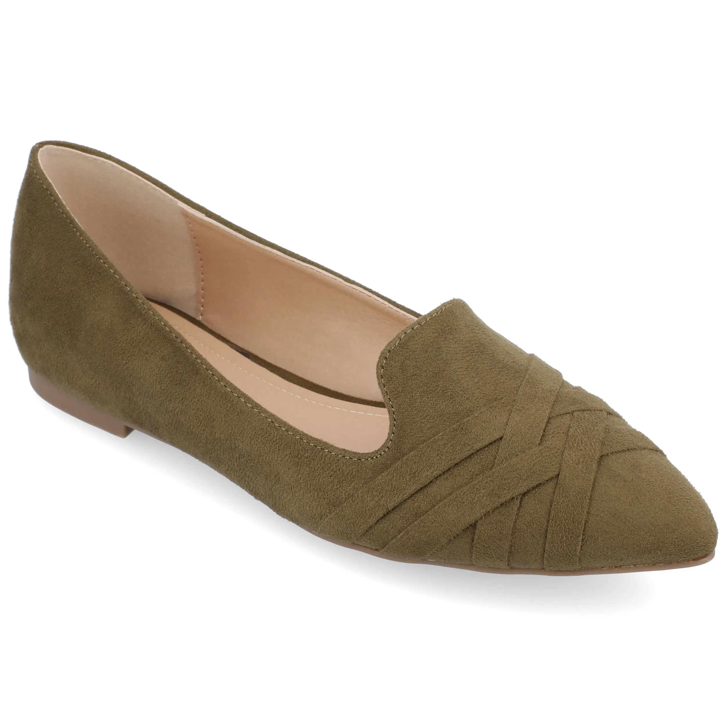 Journee Collection Women's Wide Width Mindee Flat