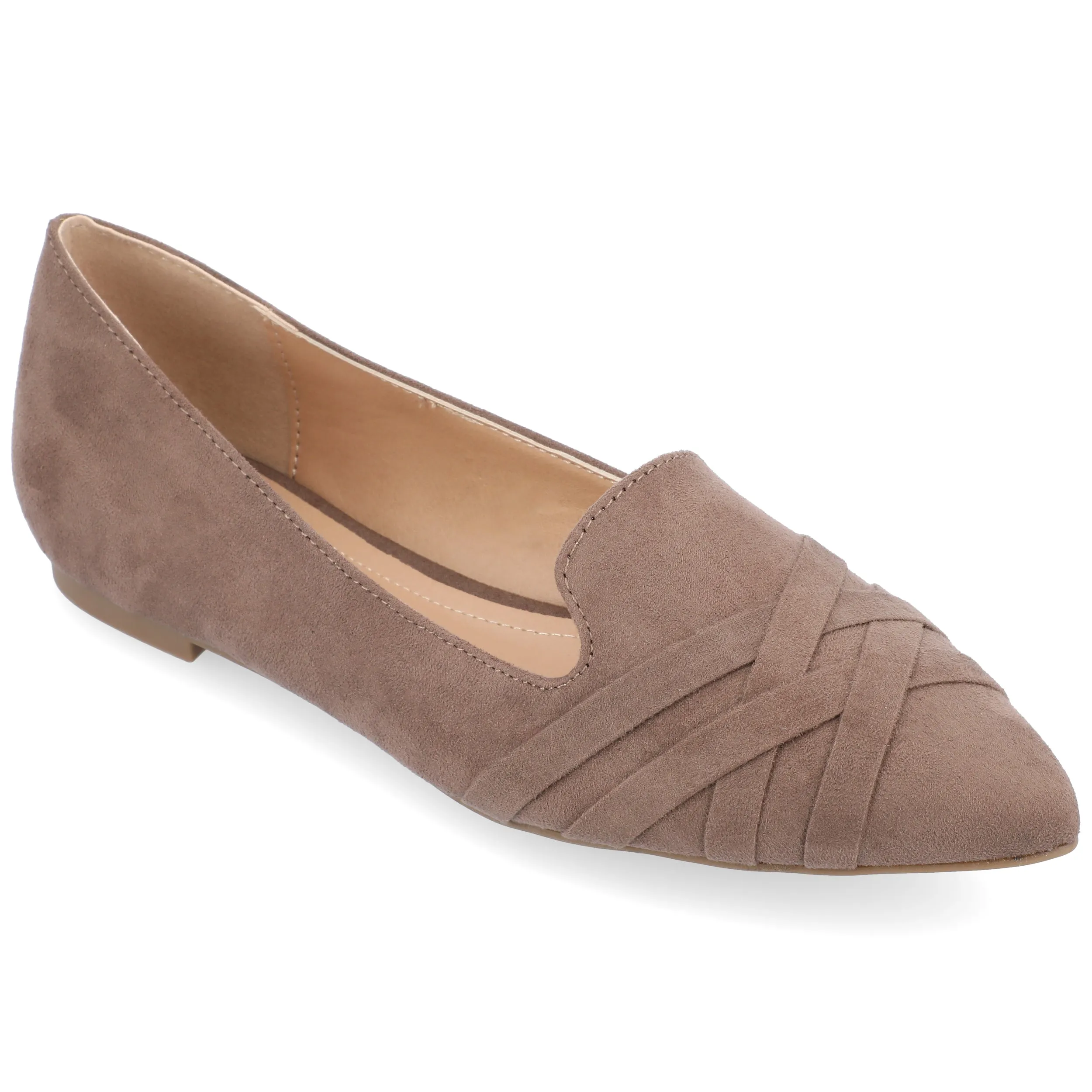 Journee Collection Women's Wide Width Mindee Flat