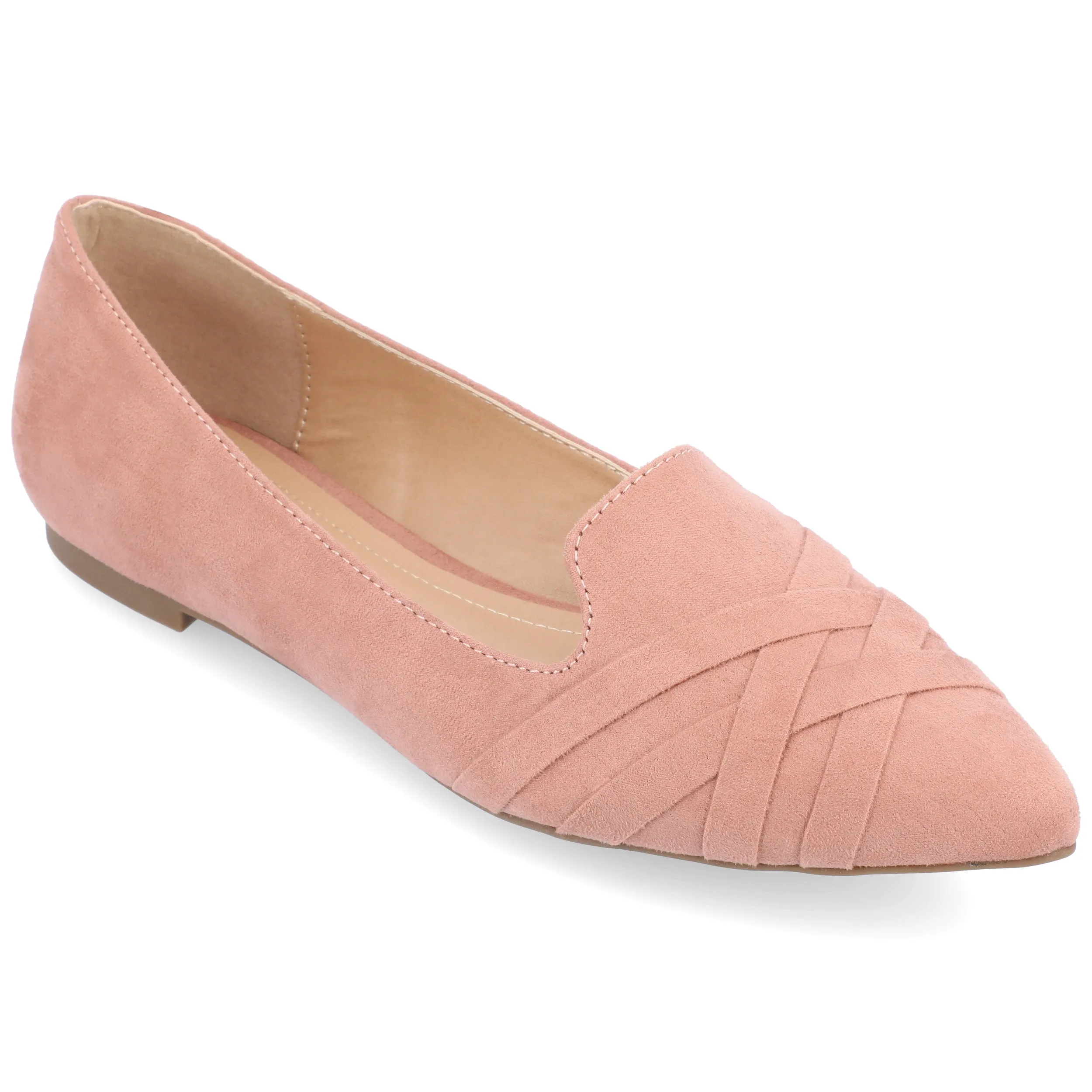 Journee Collection Women's Wide Width Mindee Flat