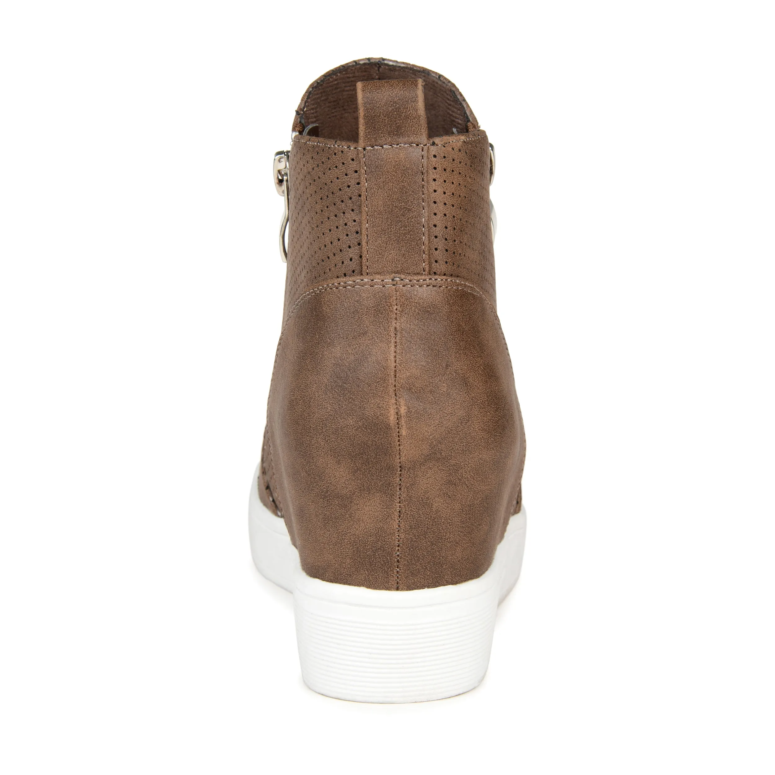 Journee Collection Women's Wide Width Pennelope Sneaker Wedge