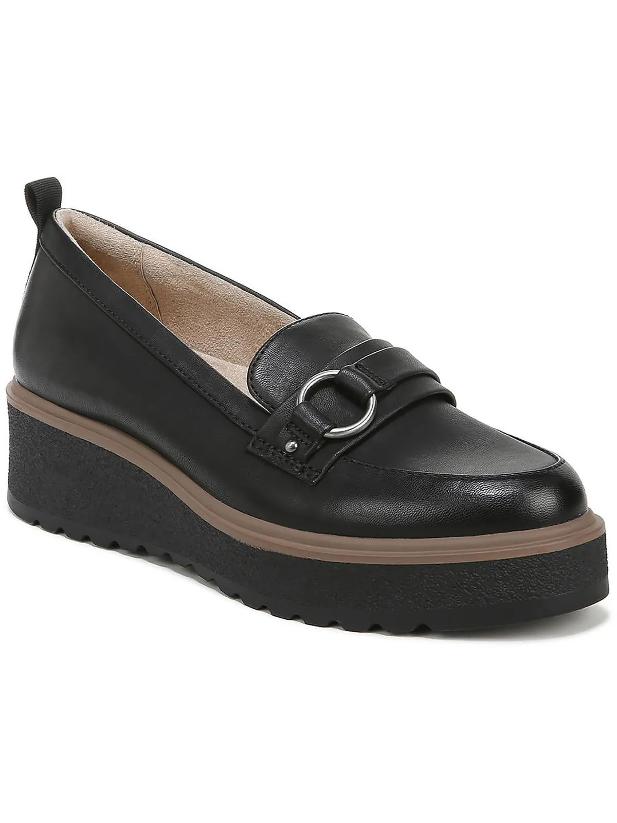 Joyla Womens Padded Insole Slip On Loafers