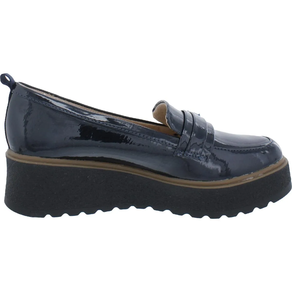 Joyla Womens Padded Insole Slip On Loafers