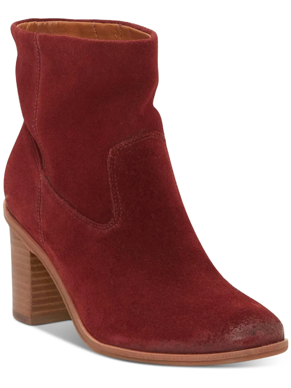 Jozelyn Womens Suede Round Toe Mid-Calf Boots
