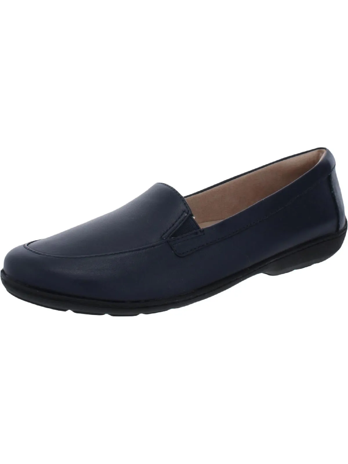 Kacy Womens Cushioned Footbed Round Toe Loafers