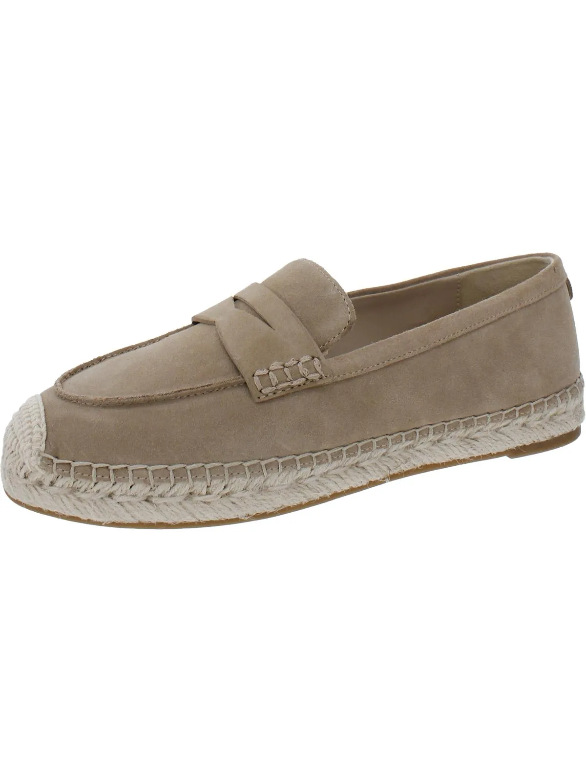 Kai Womens Suede Slip On Loafers