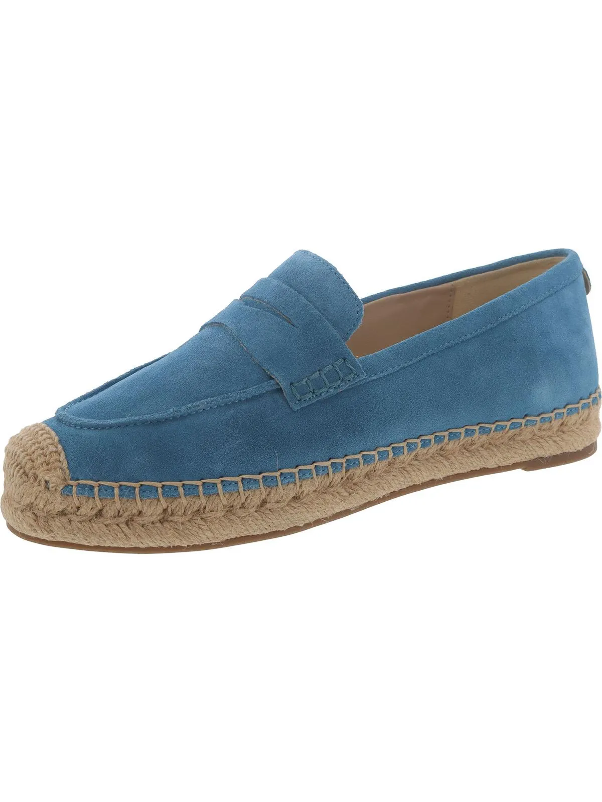 Kai Womens Suede Slip On Loafers