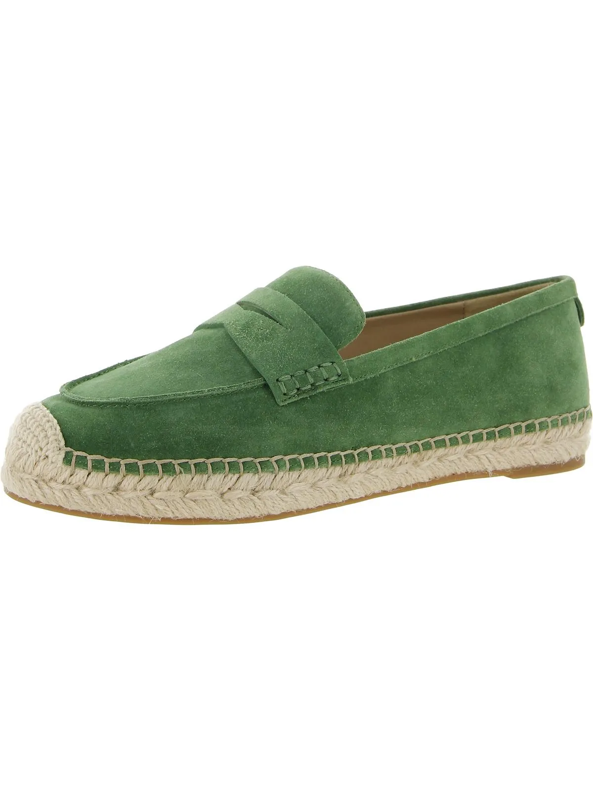 Kai Womens Suede Slip On Loafers