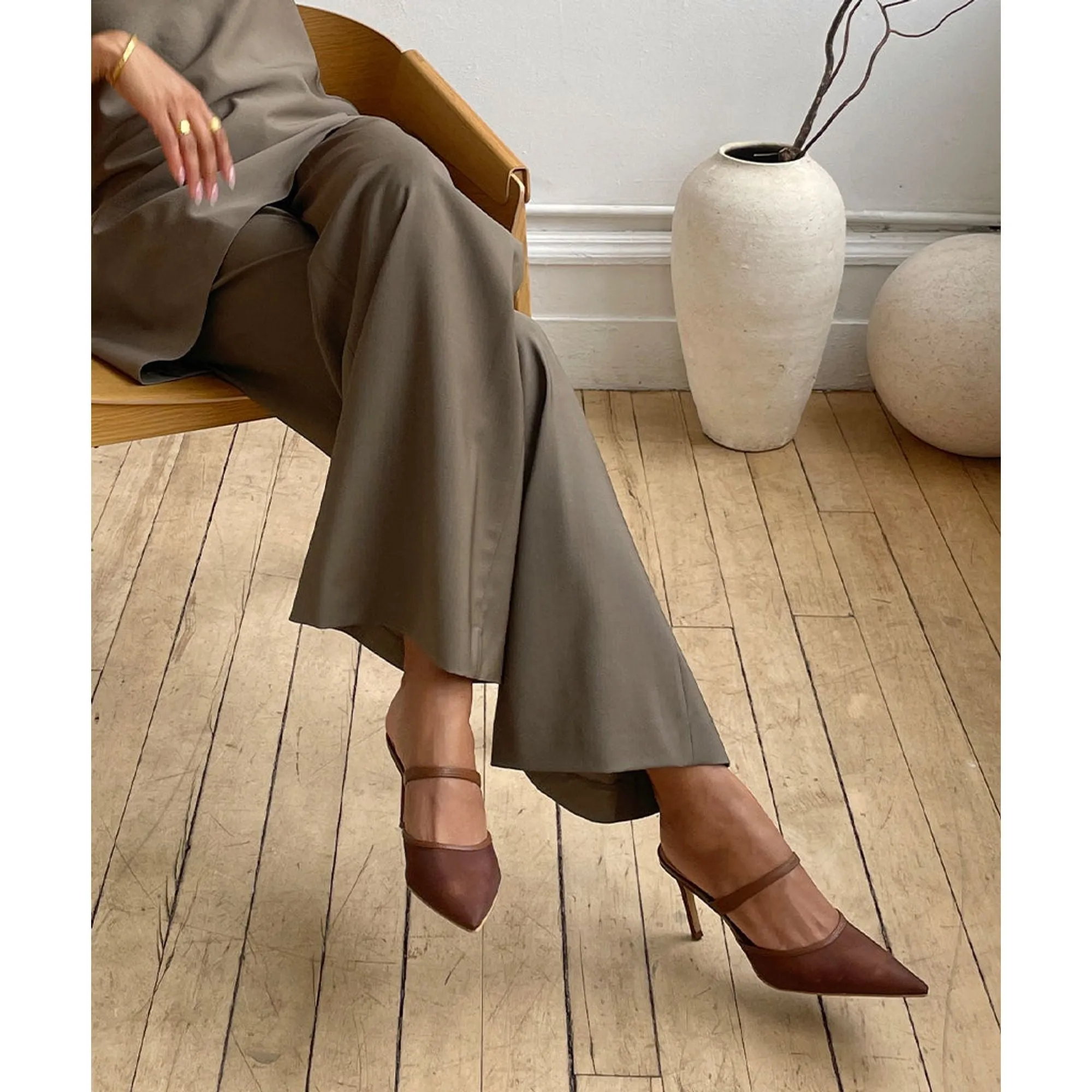 Katik Heels Espresso Mesh