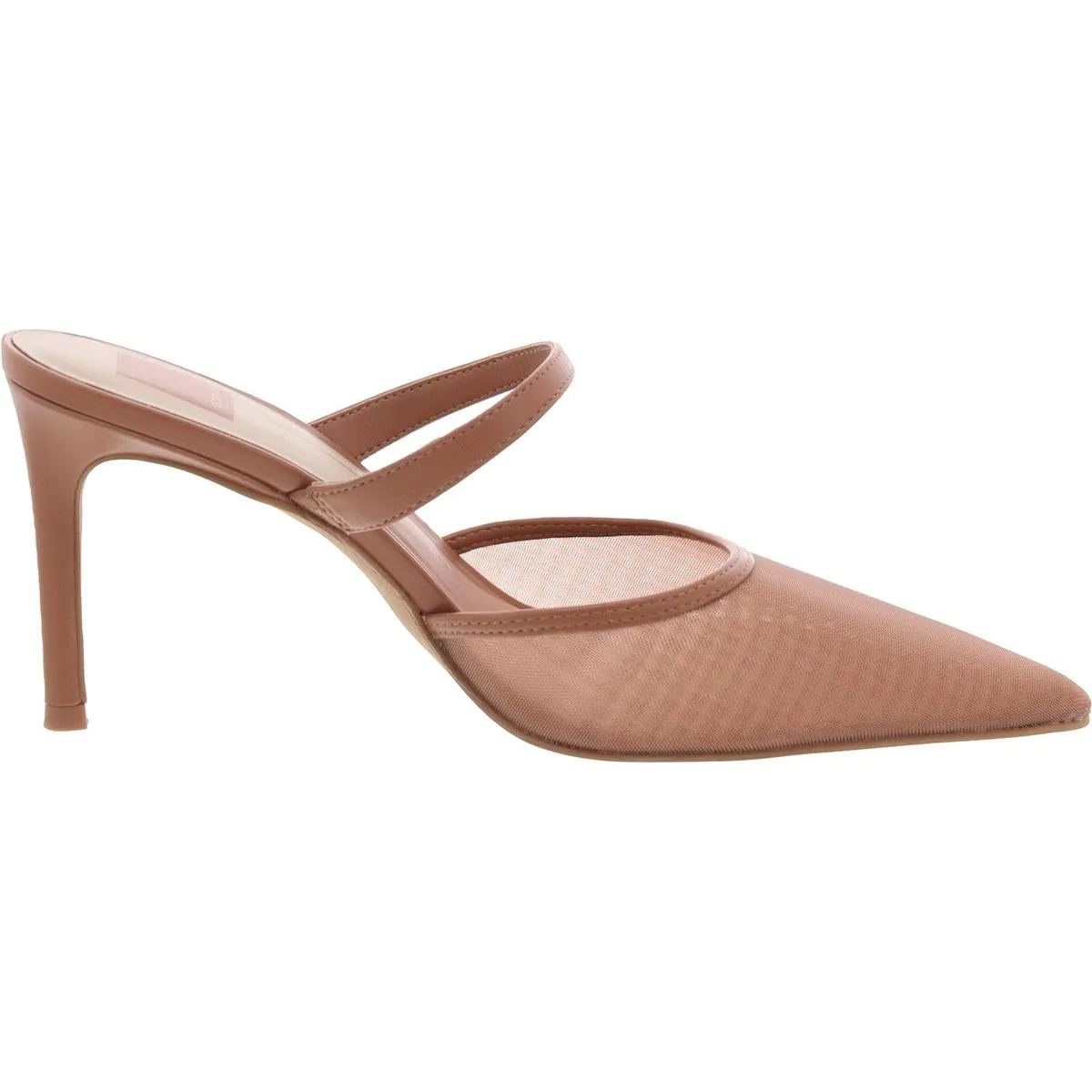 Katik Womens Mesh Pointed Toe Mules