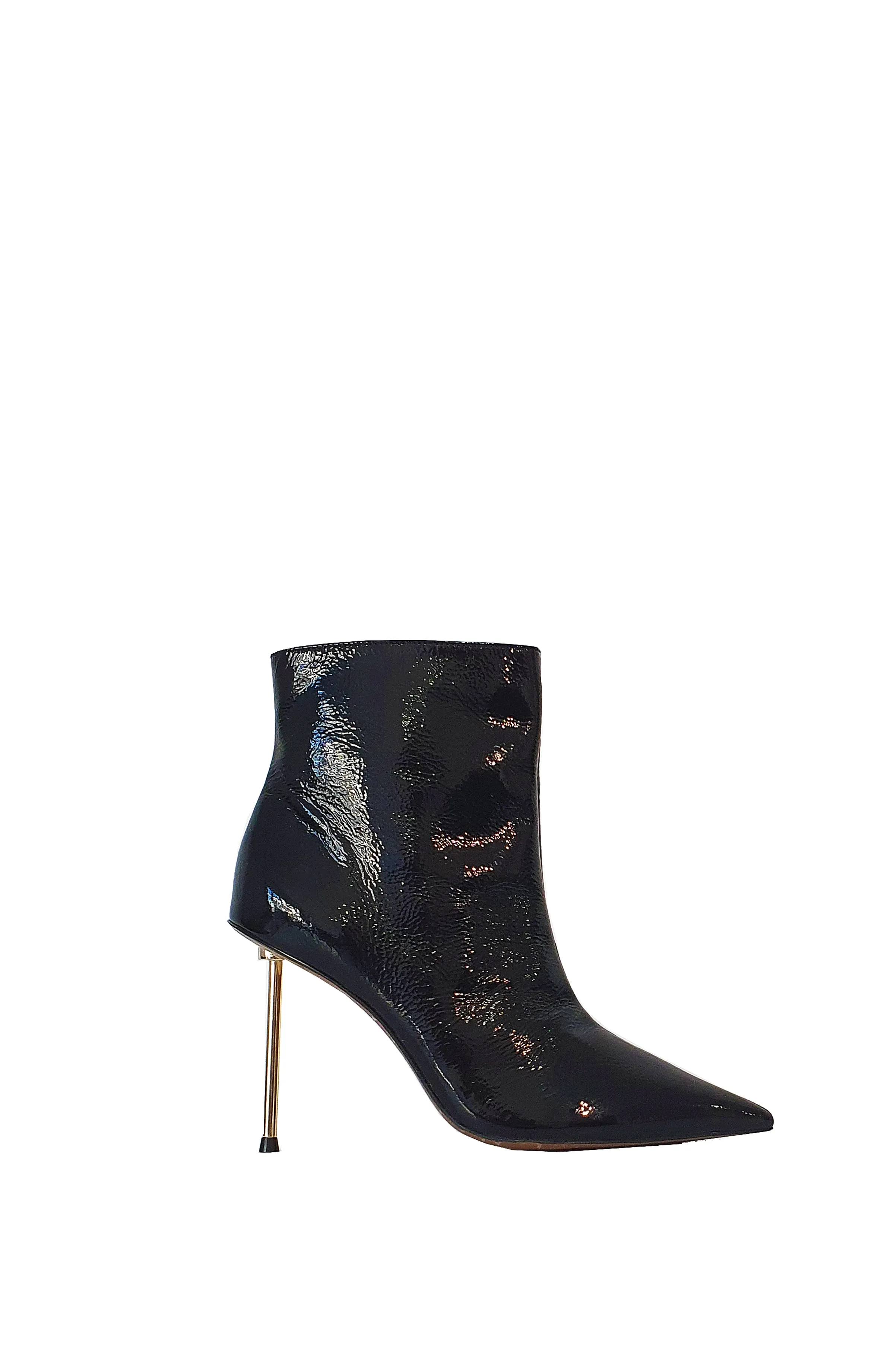 Katina Pointy Toe Patent Bootie