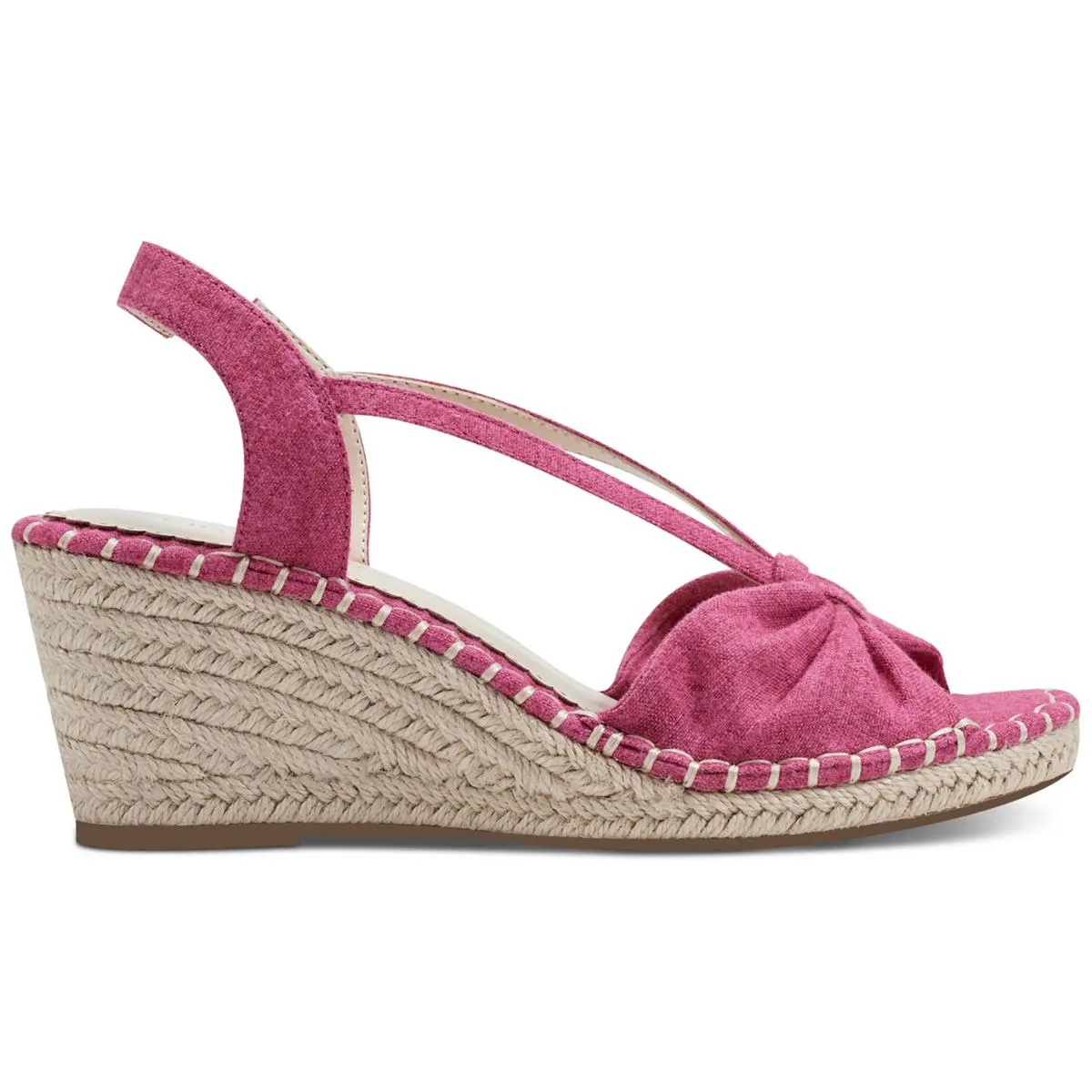 KIKA Womens Open Toe Stretch Straps Pumps