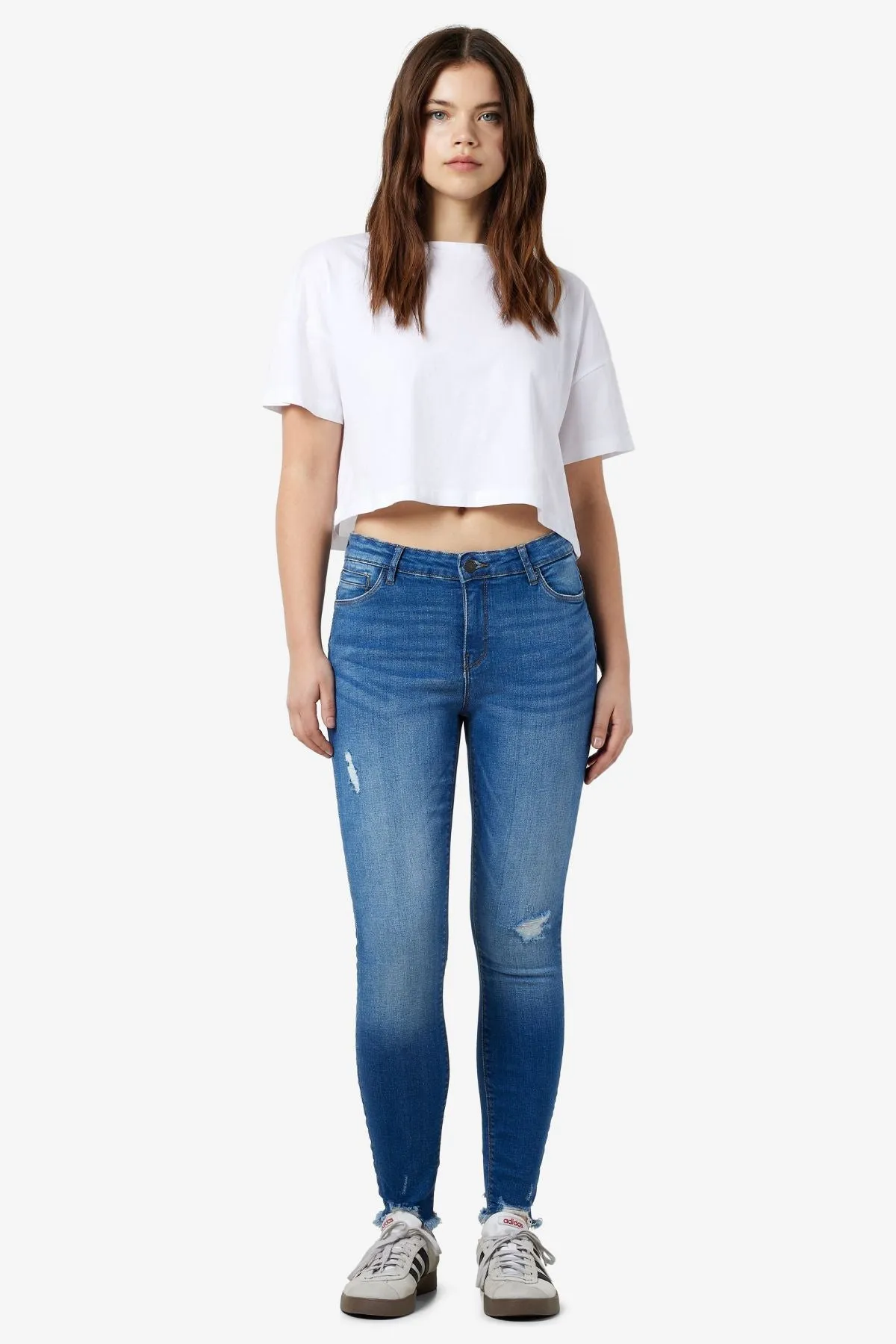 Kimmy Skinny Jeans -  Dark Blue Denim