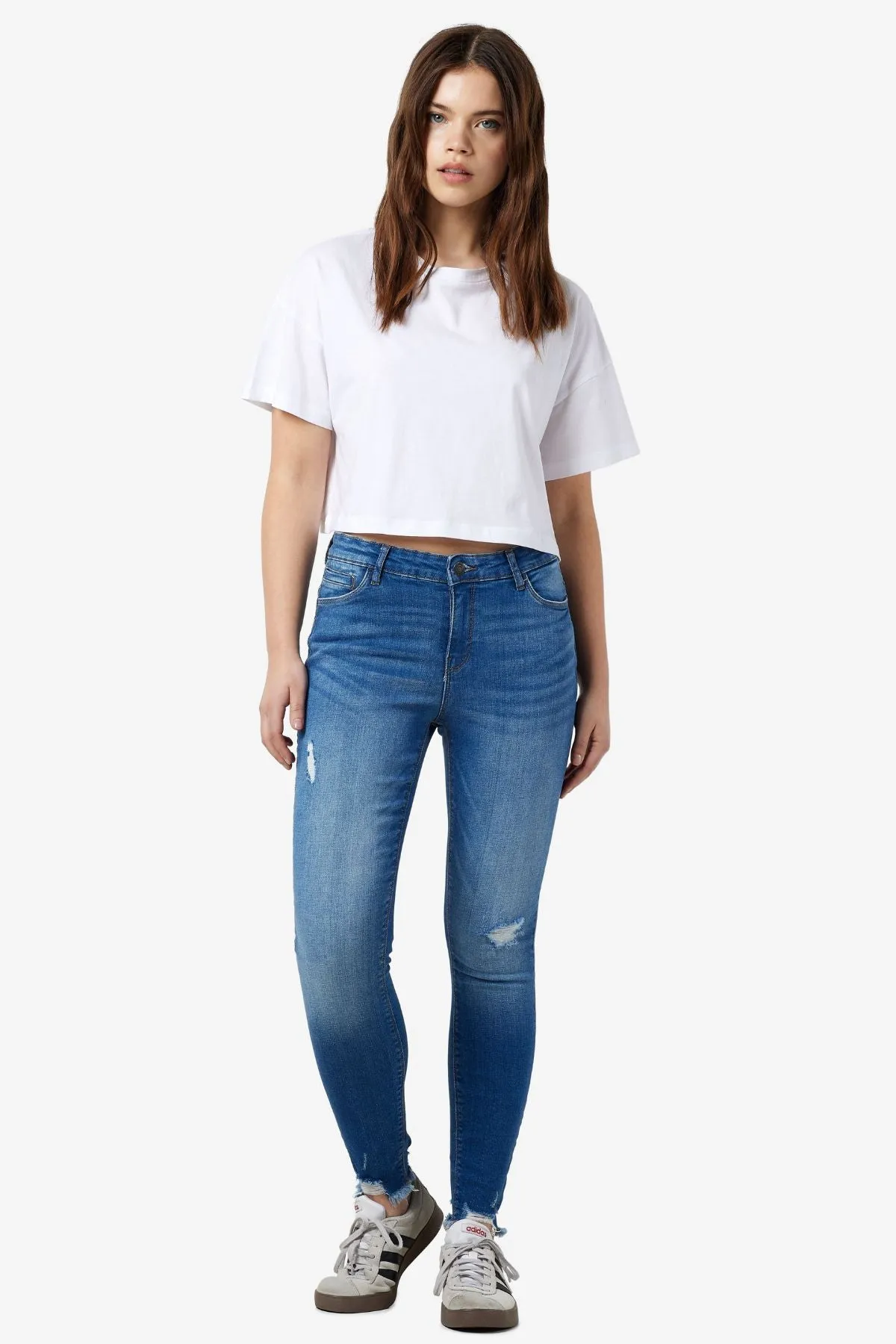 Kimmy Skinny Jeans -  Dark Blue Denim