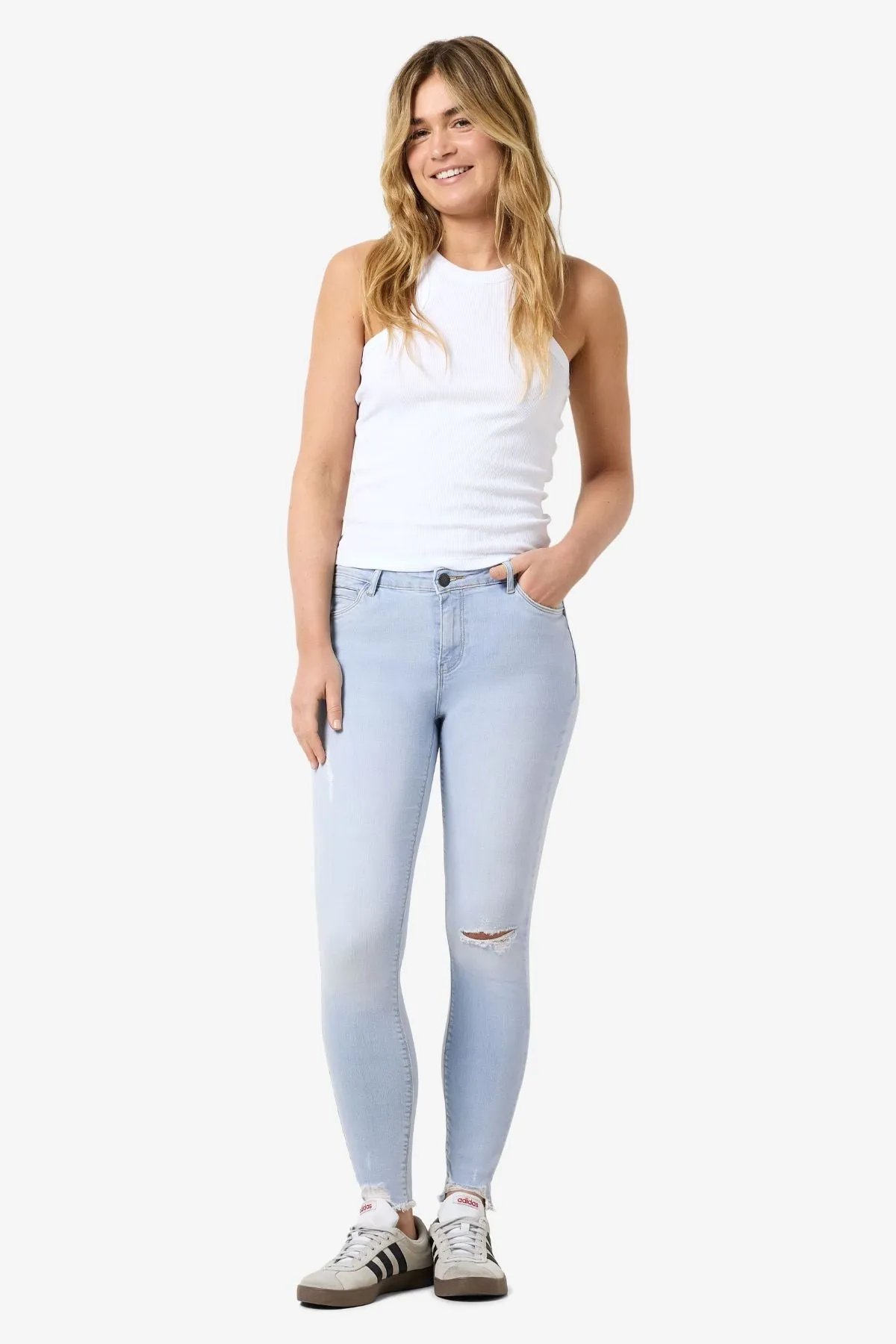 Kimmy Skinny Jeans - Light Blue Denim