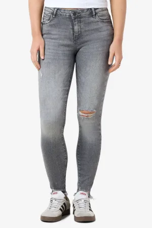 Kimmy Skinny Jeans - Medium Grey Denim