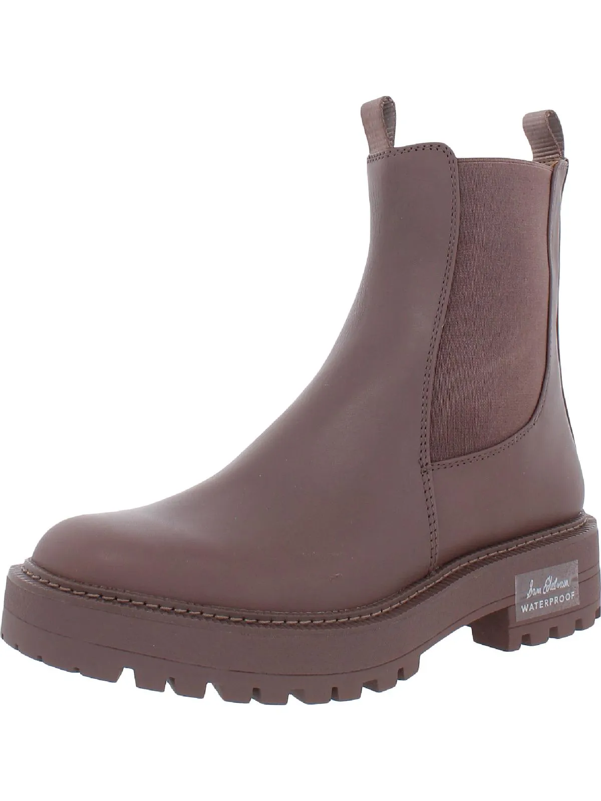 Laguna  Womens Lugged Sole Ankle Chelsea Boots