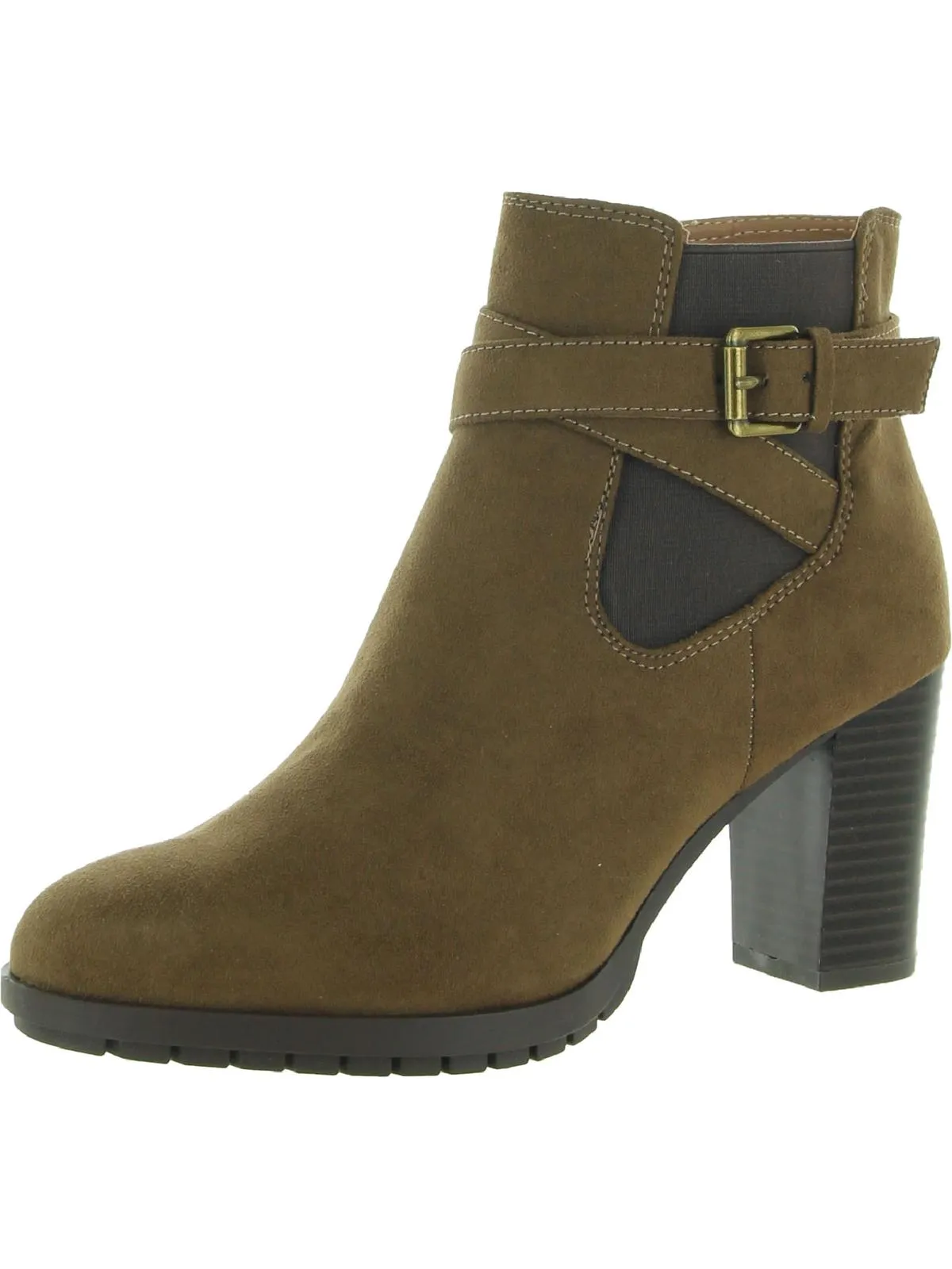 Laleen  Womens Leather Ankle Ankle Boots