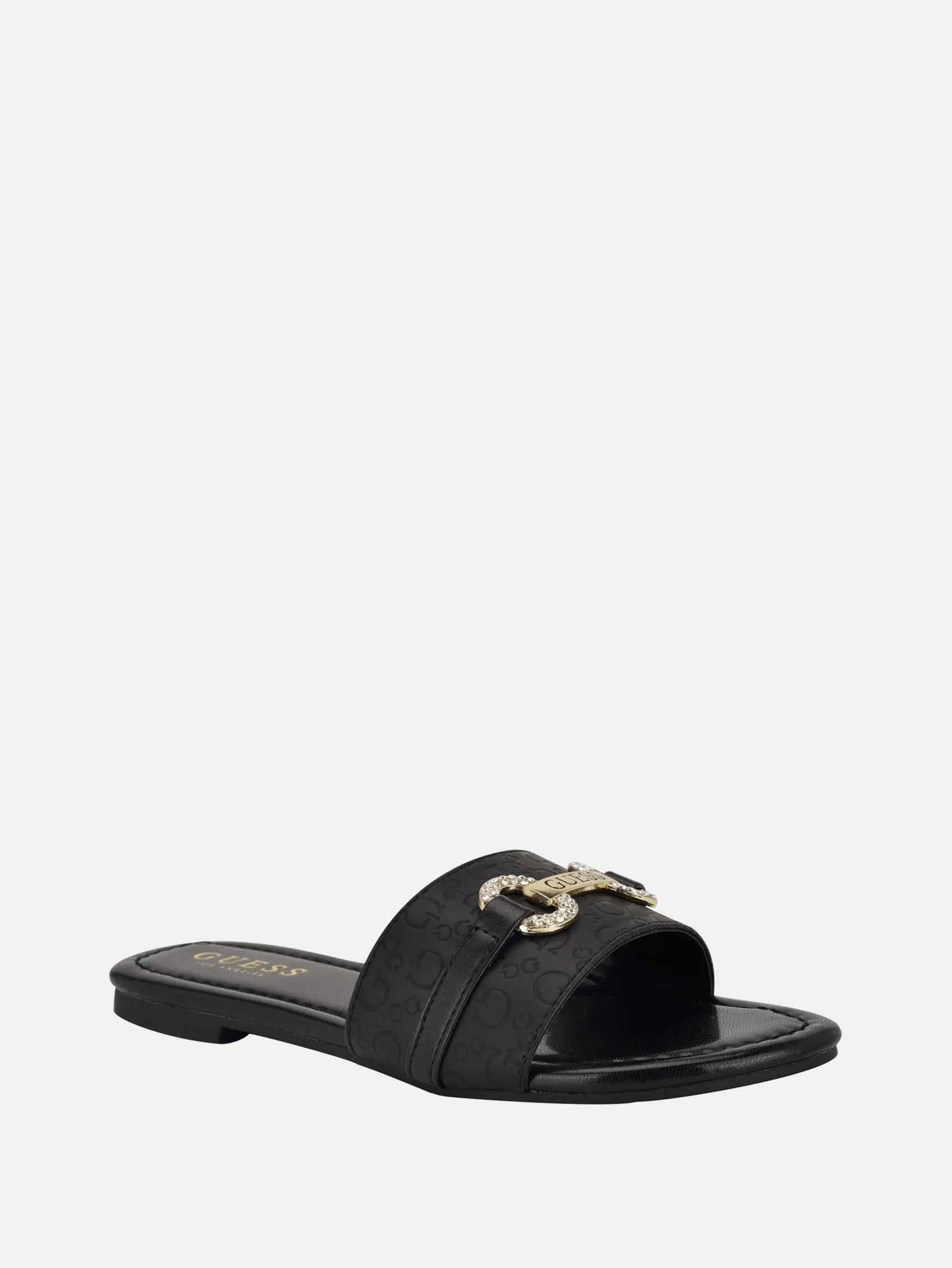 Lamera Logo Slide Sandals