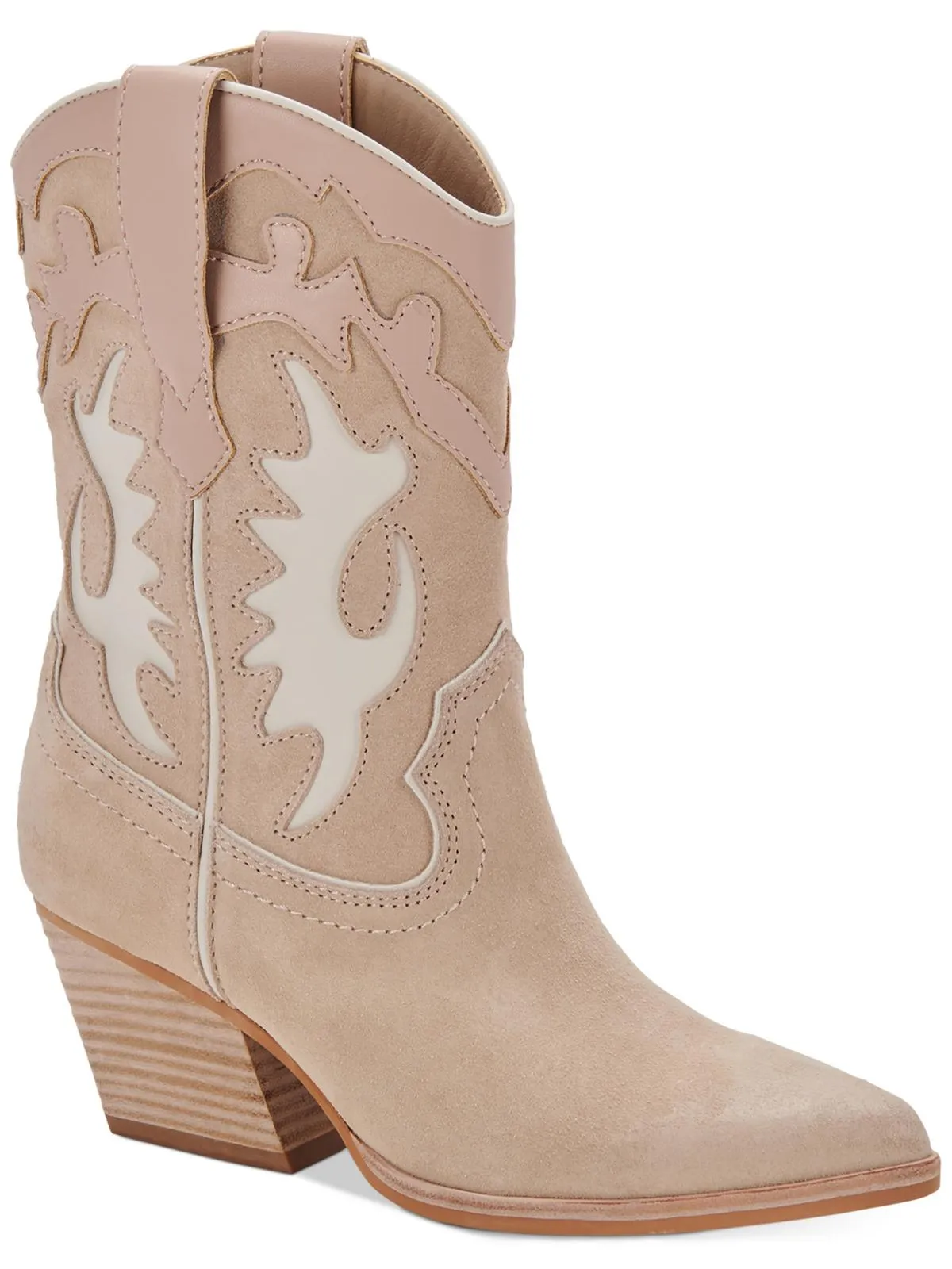 Landen Womens Metallic Embroidered Cowboy, Western Boots