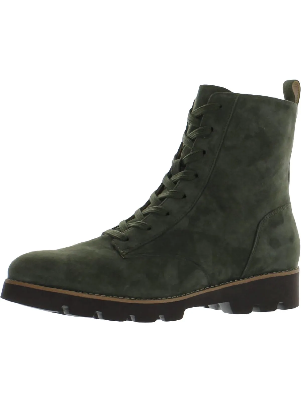 Lani Womens Padded Insole Lace-Up Ankle Boots
