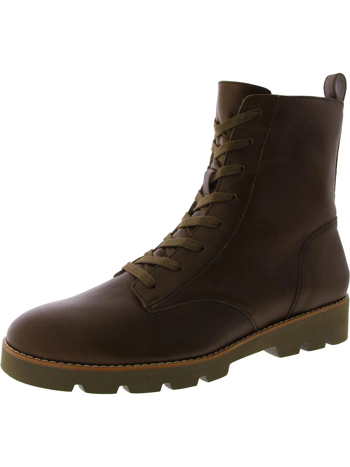 Lani Womens Padded Insole Lace-Up Ankle Boots