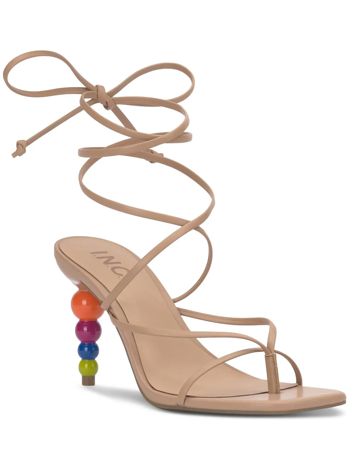 Lellina Womens Slip On Dressy Heels