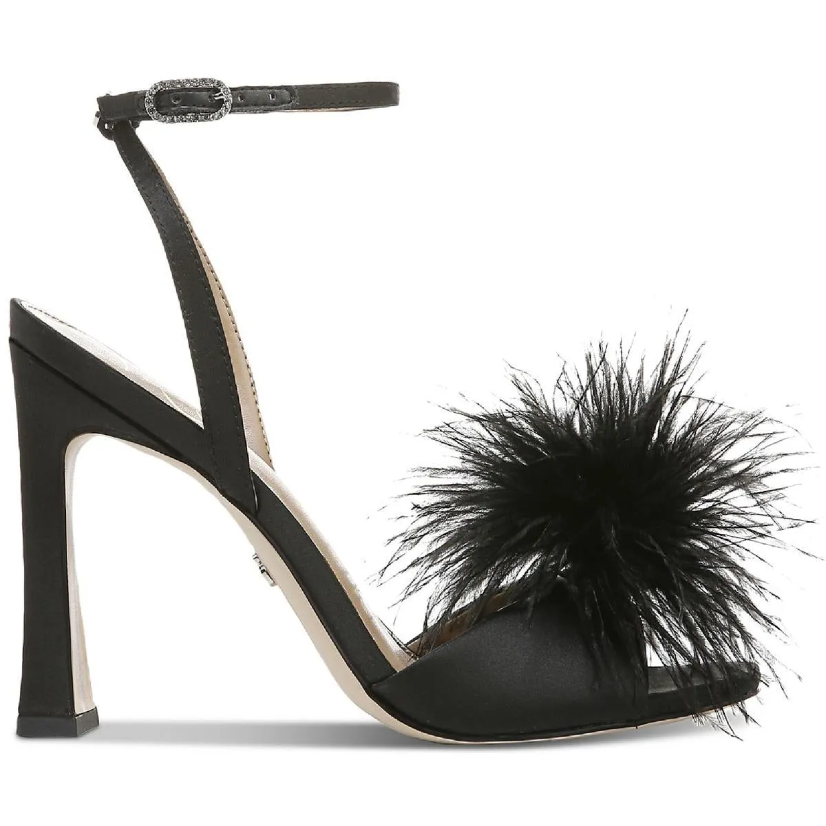 Leon Womens Embellished Feathers Heels