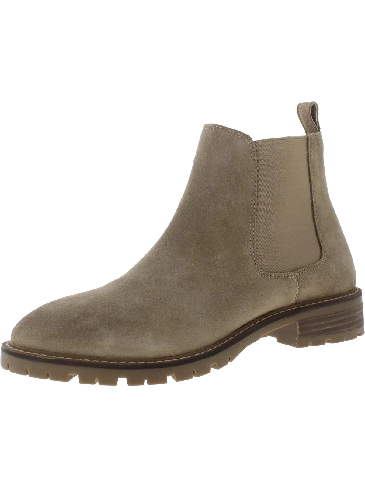 Leopold Womens Padded Insole Round Toe Chelsea Boots