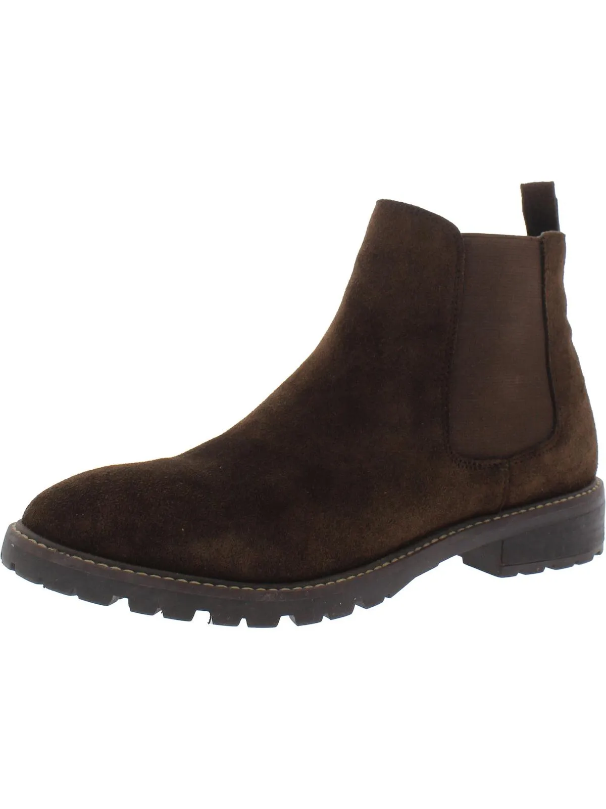 Leopold Womens Padded Insole Round Toe Chelsea Boots