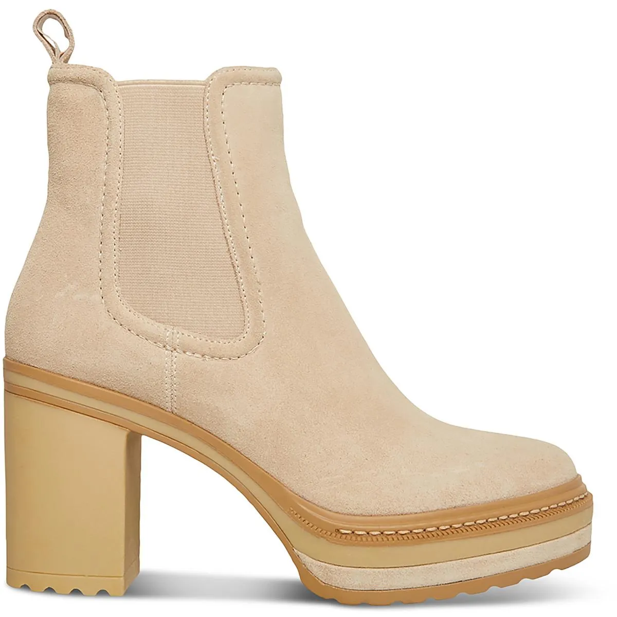 Lexa Womens Suede Chelsea Booties