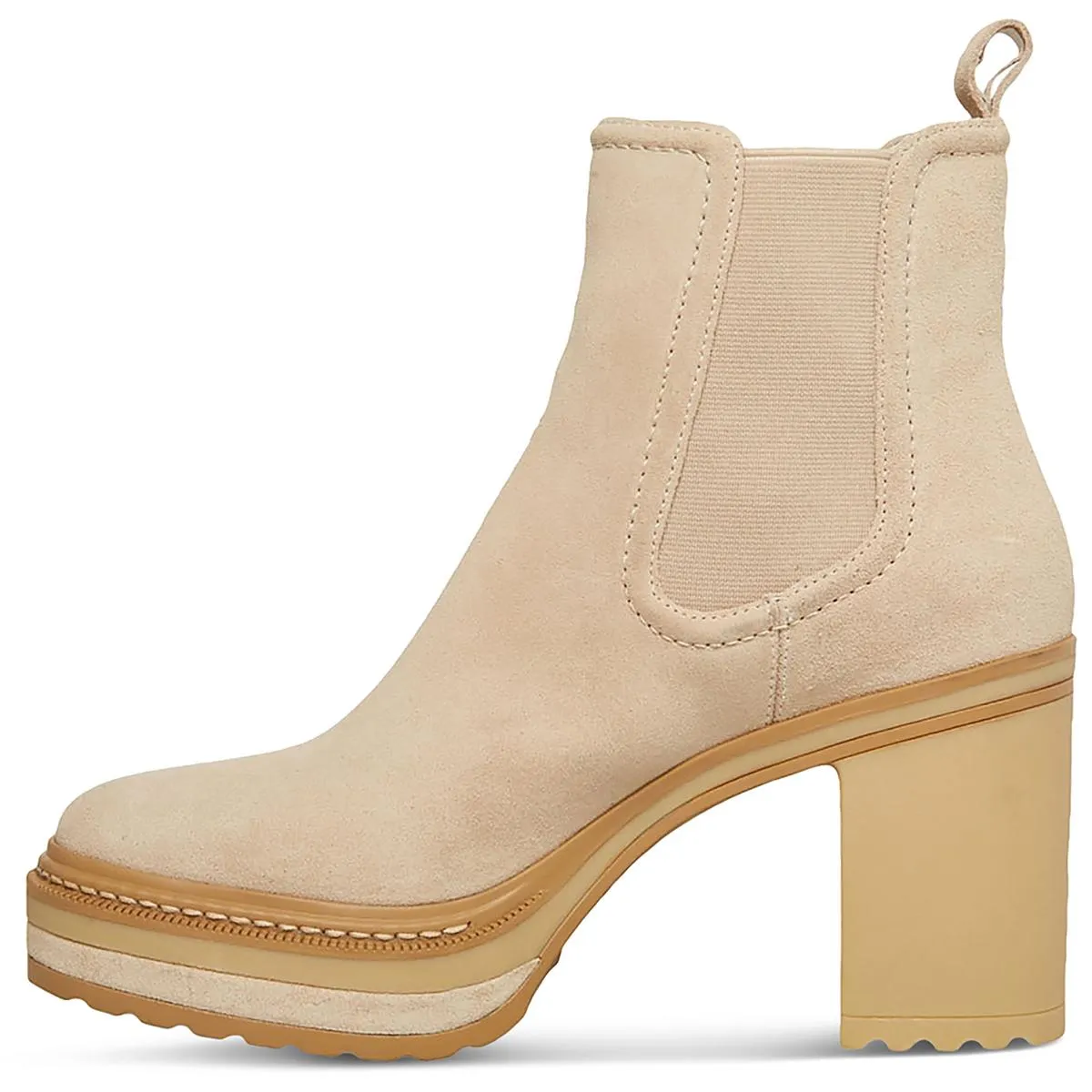 Lexa Womens Suede Chelsea Booties