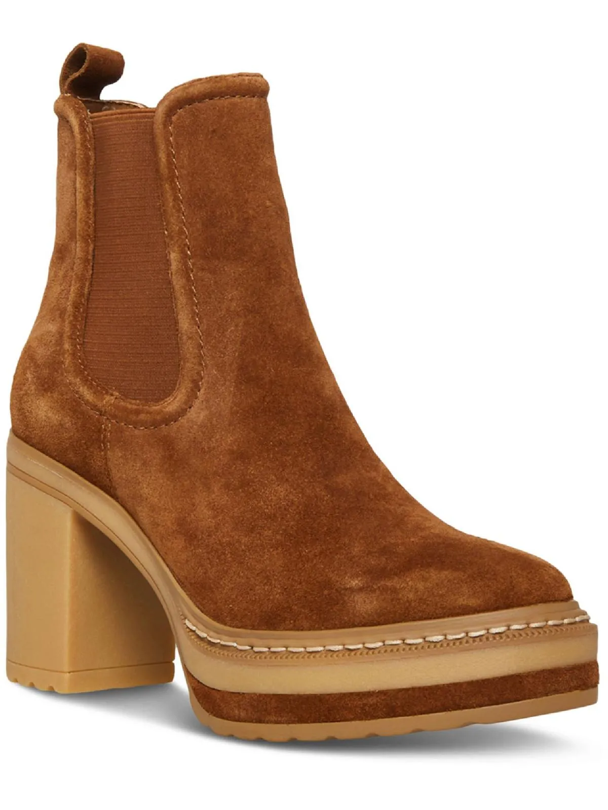 Lexa Womens Suede Chelsea Booties