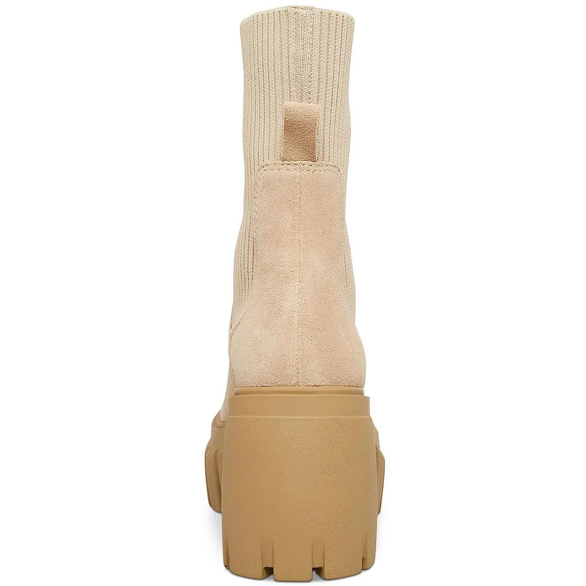 Liberti Womens Suede Platform Chelsea Boots