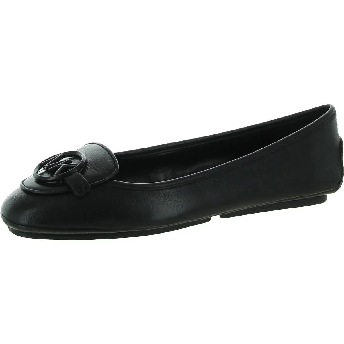 Lillie Moc Womens Leather Slip-On Moccasins