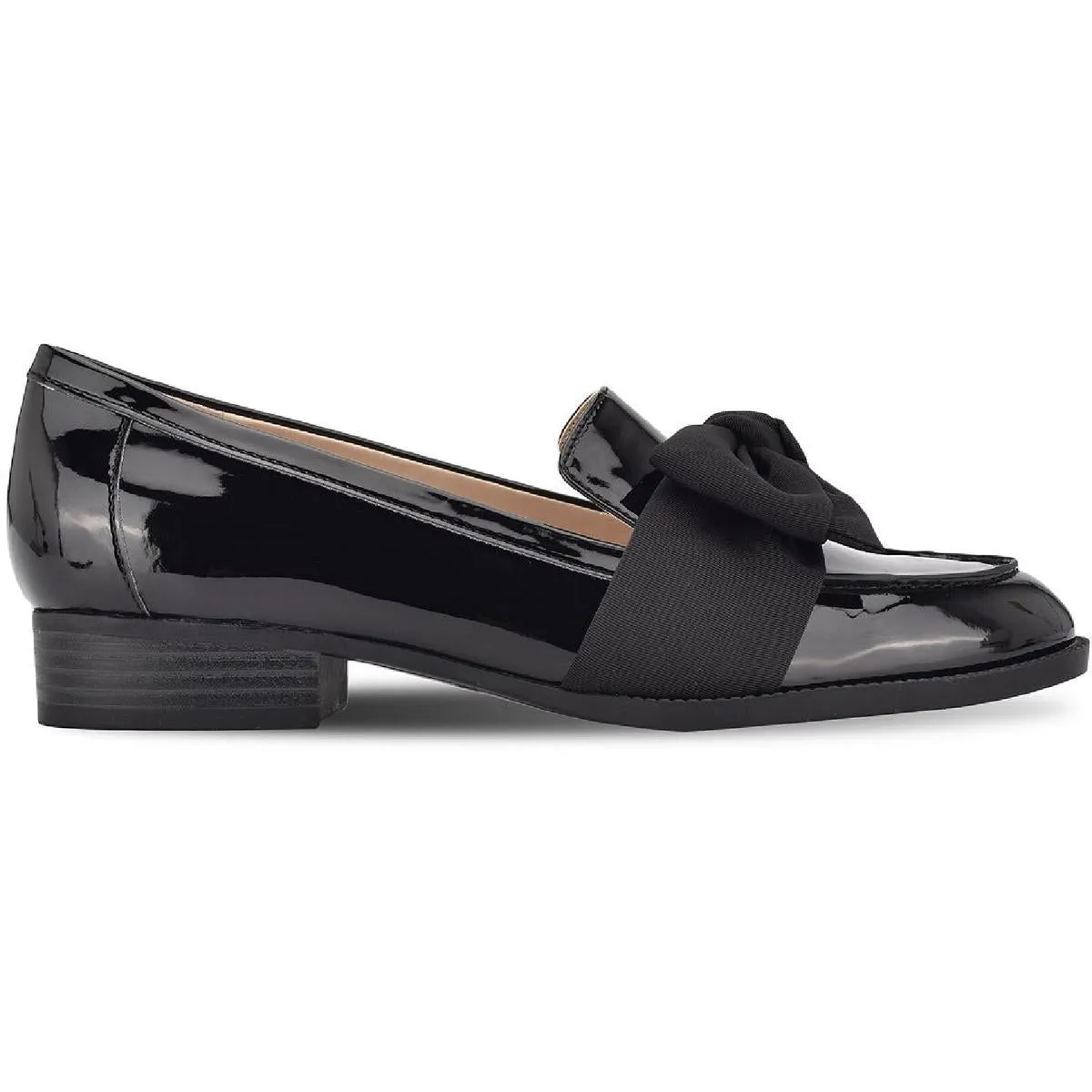 Lindio3 Womens Ribbon Slip On Loafers