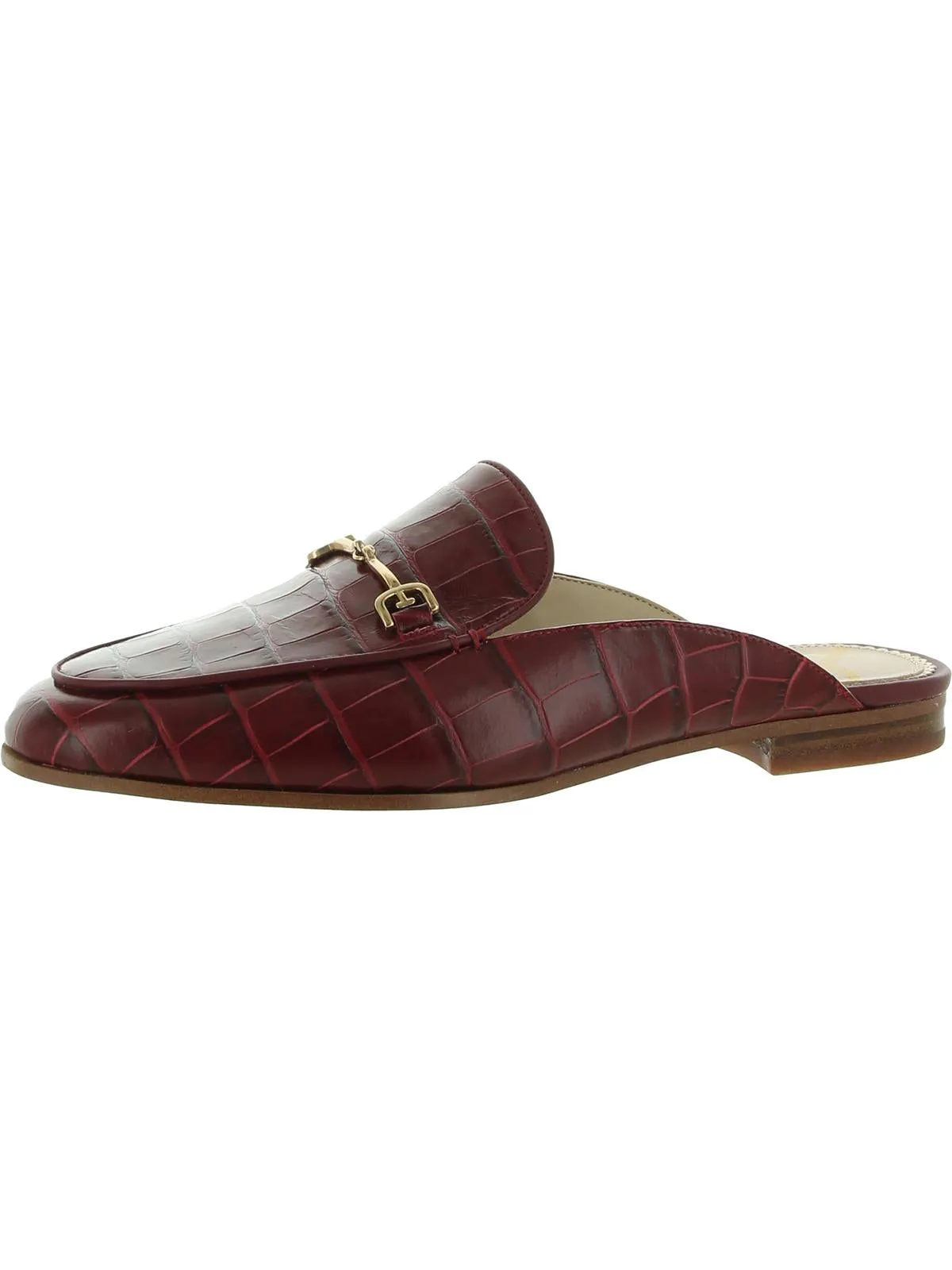 Linnie Womens Leather Slip On Loafers
