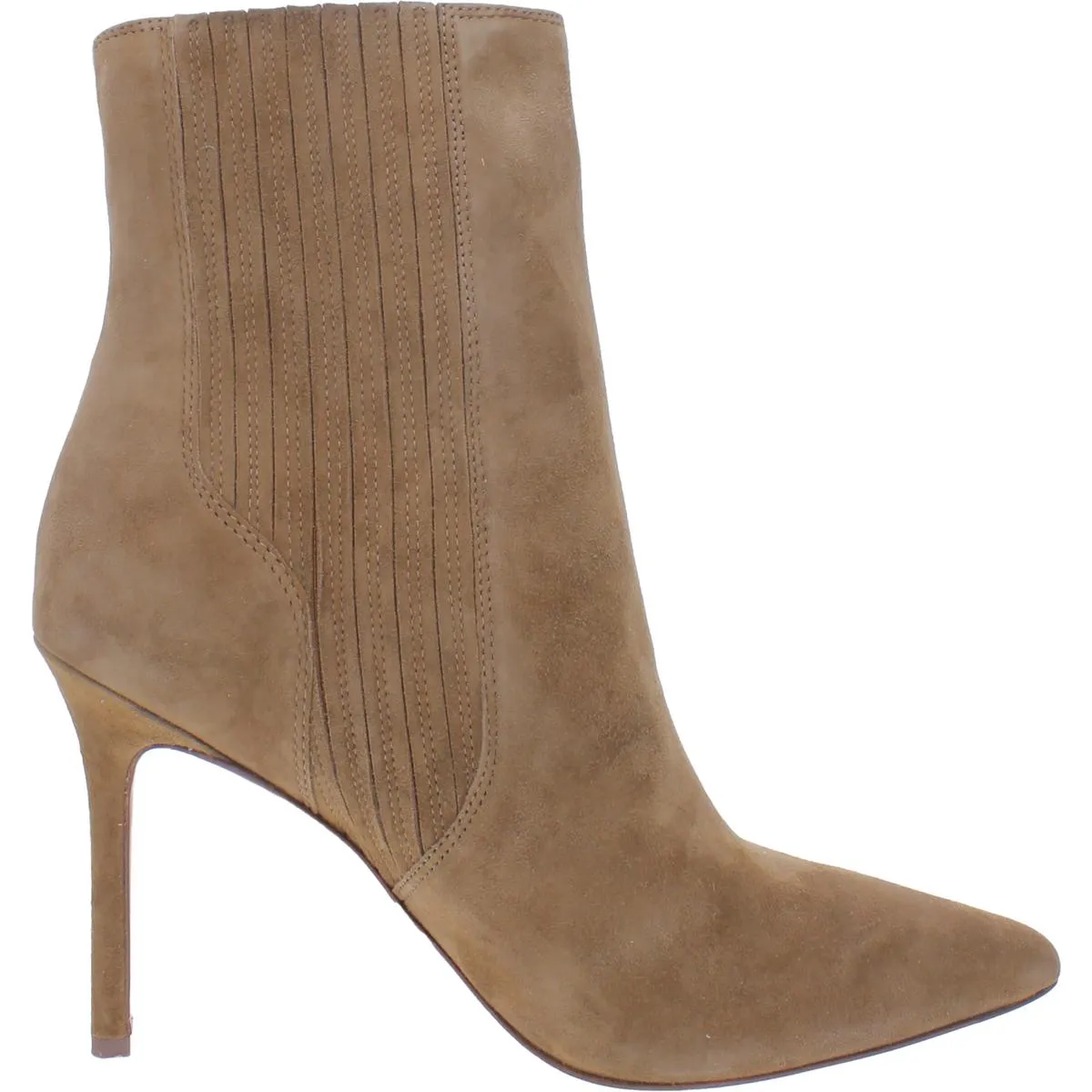 Lisa Womens Padded Insole Stiletto Booties