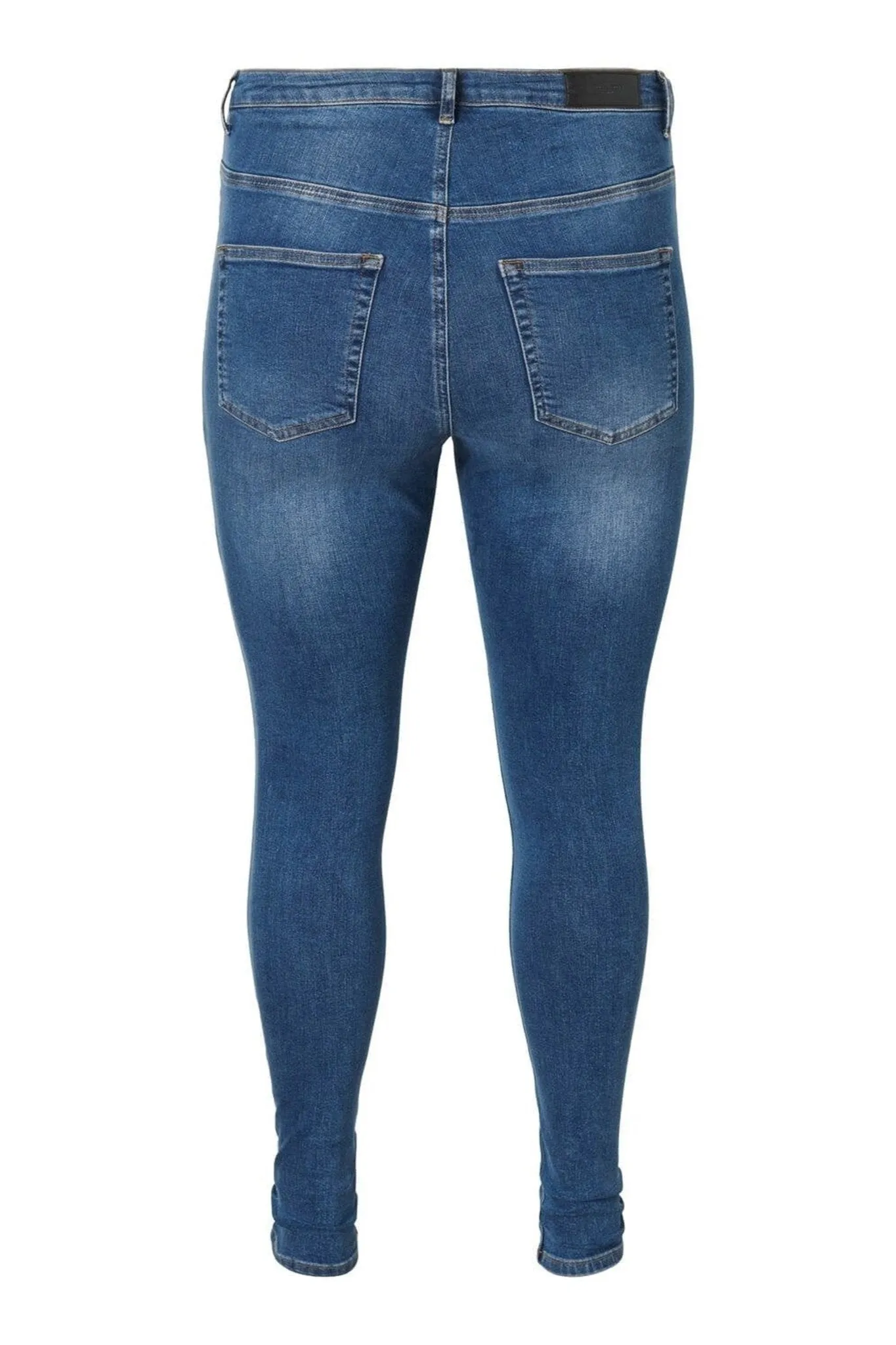 Lora Jeans high-waisted (Curve) - Medium blue denim