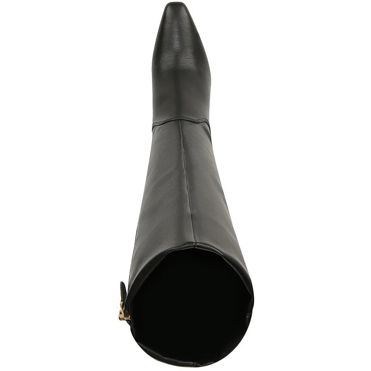 Lyla Womens Faux Leather Wide Calf Knee-High Boots