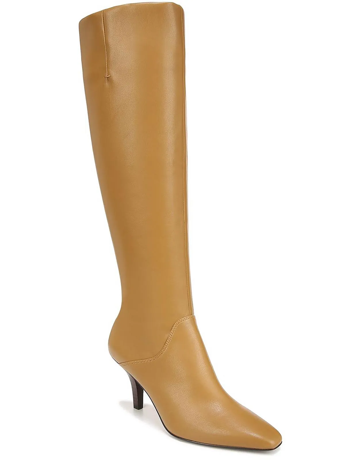 Lyla Womens Faux Leather Wide Calf Knee-High Boots