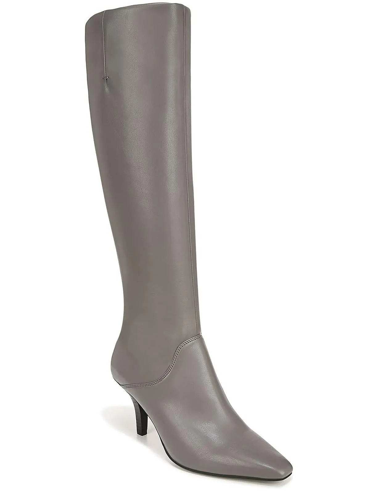 Lyla Womens Faux Leather Wide Calf Knee-High Boots